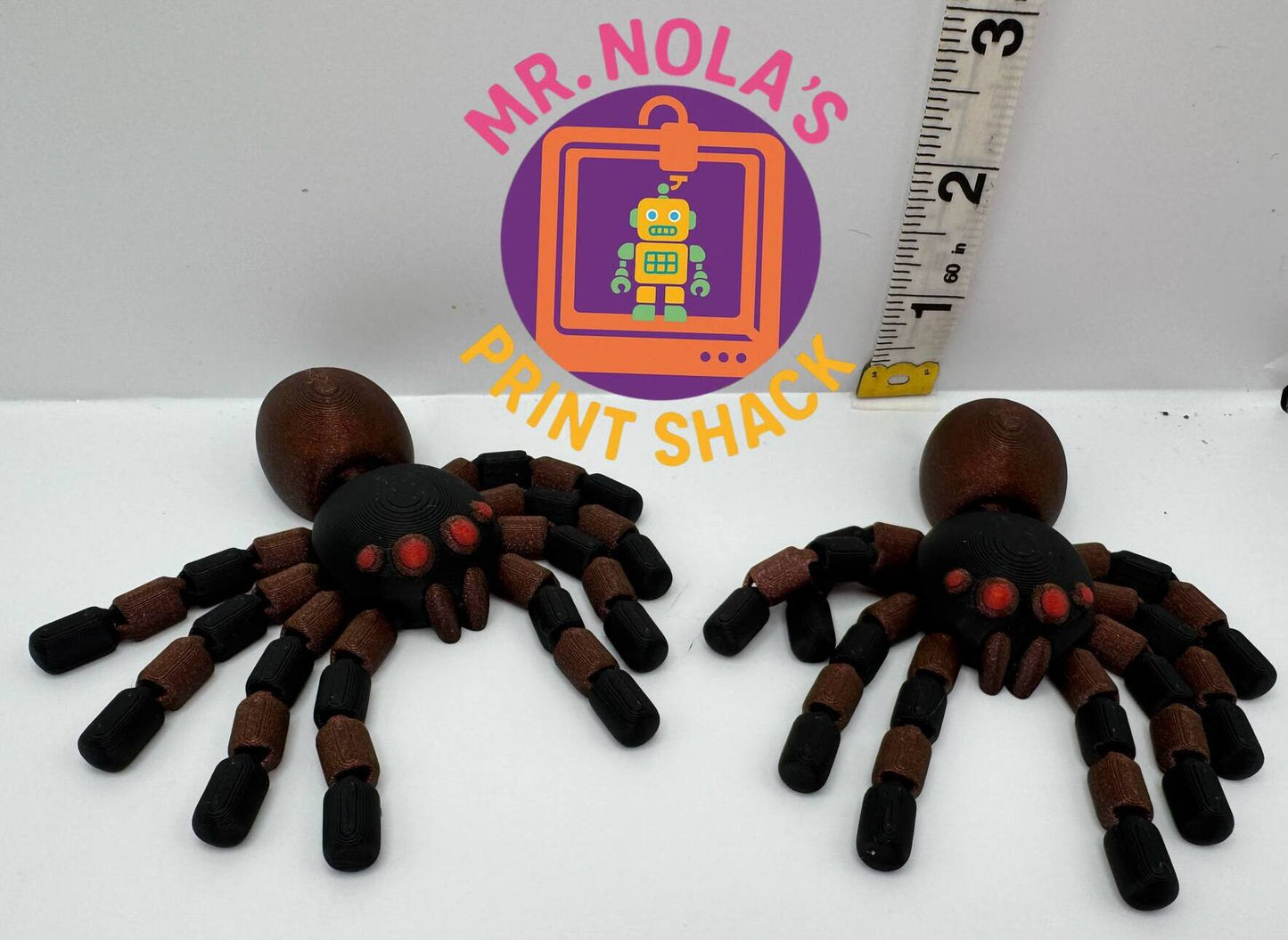 Print Shack 3D Printed Blake the Black Widow