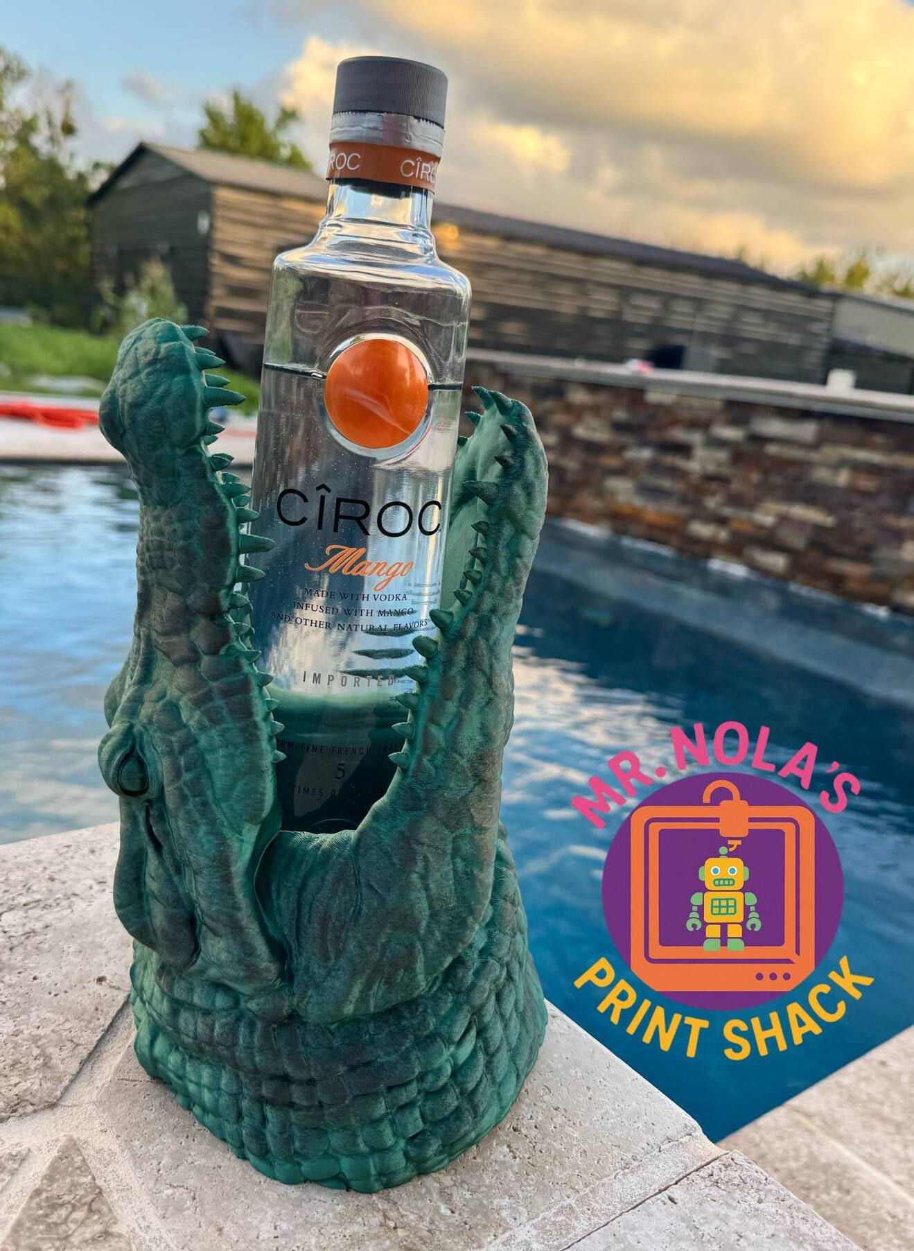 Print Shack 3D Printed Gnarles The Gator Gripper