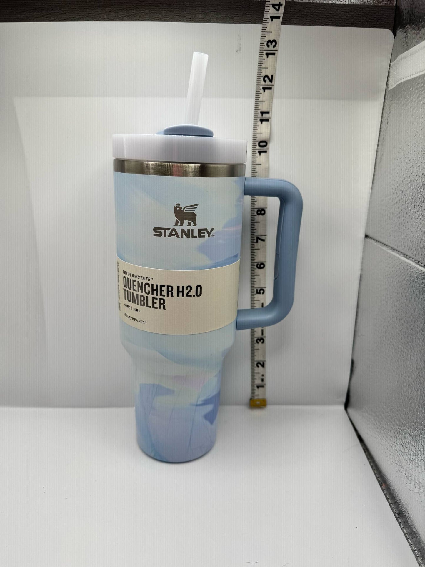 CLEAN SLATE COOL SERENE BRUSHSTROKE TUMBLER 40oz ️