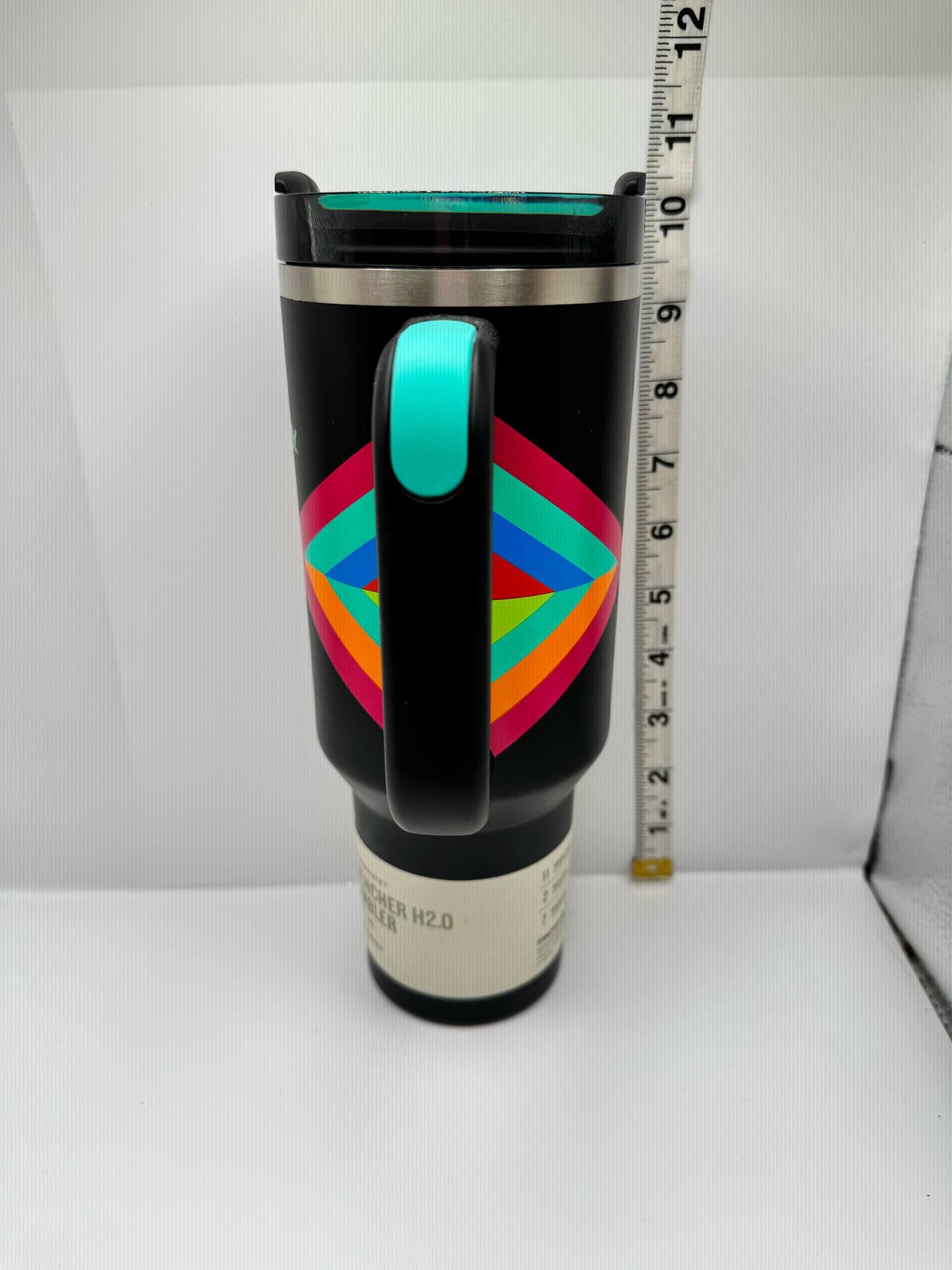 The Quencher H2.0 FlowState Tumbler 40oz 1.18L Hyper Geo