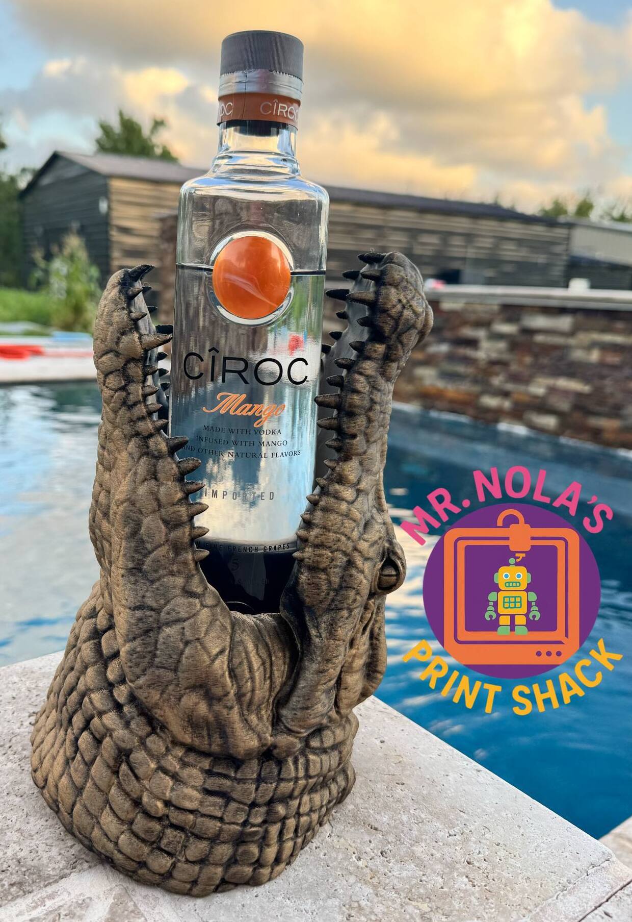 Print Shack 3D Printed Gnarles The Gator Gripper