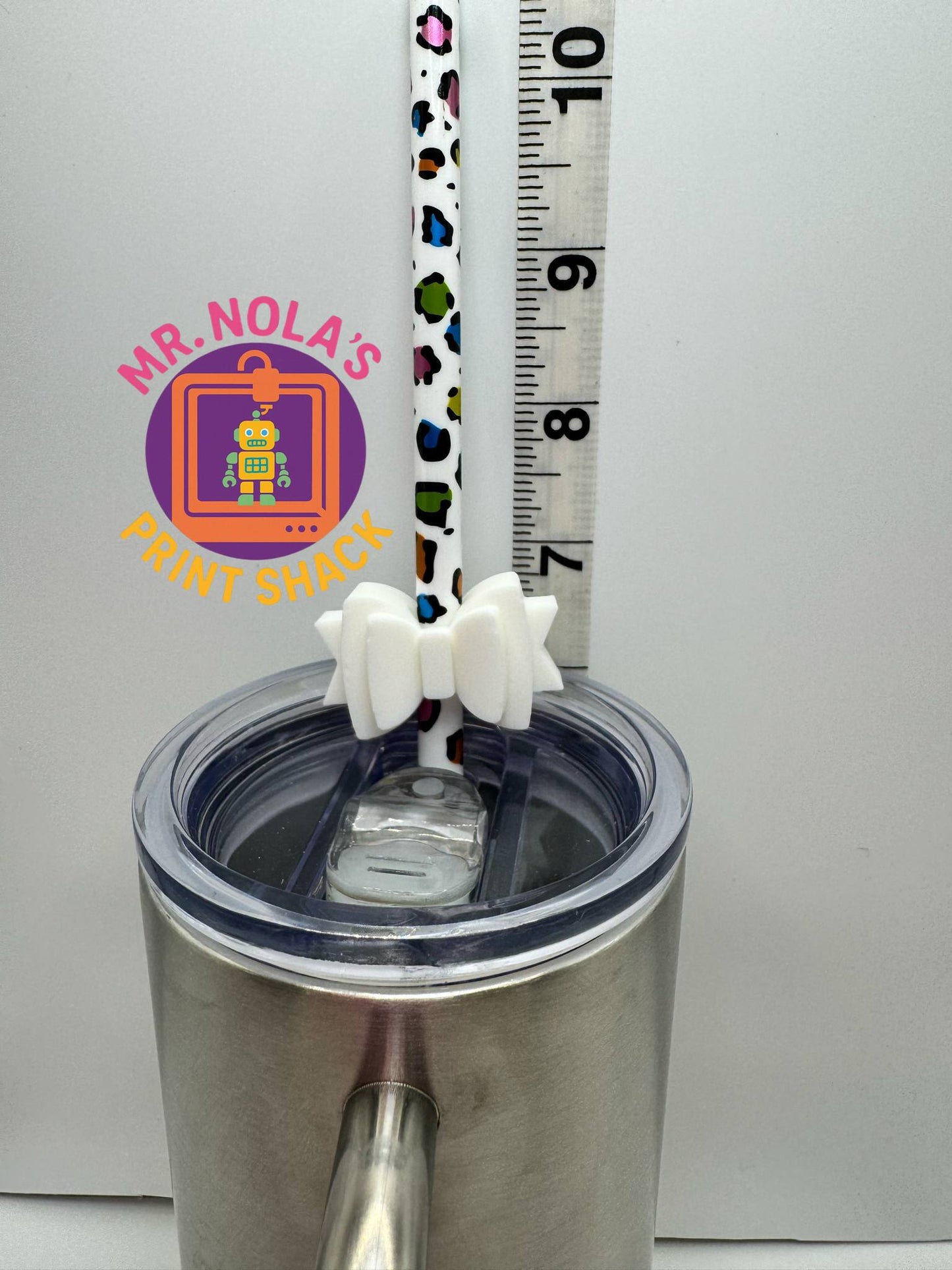 Print Shack 3D Printed Bow Straw Sitters Standard Size