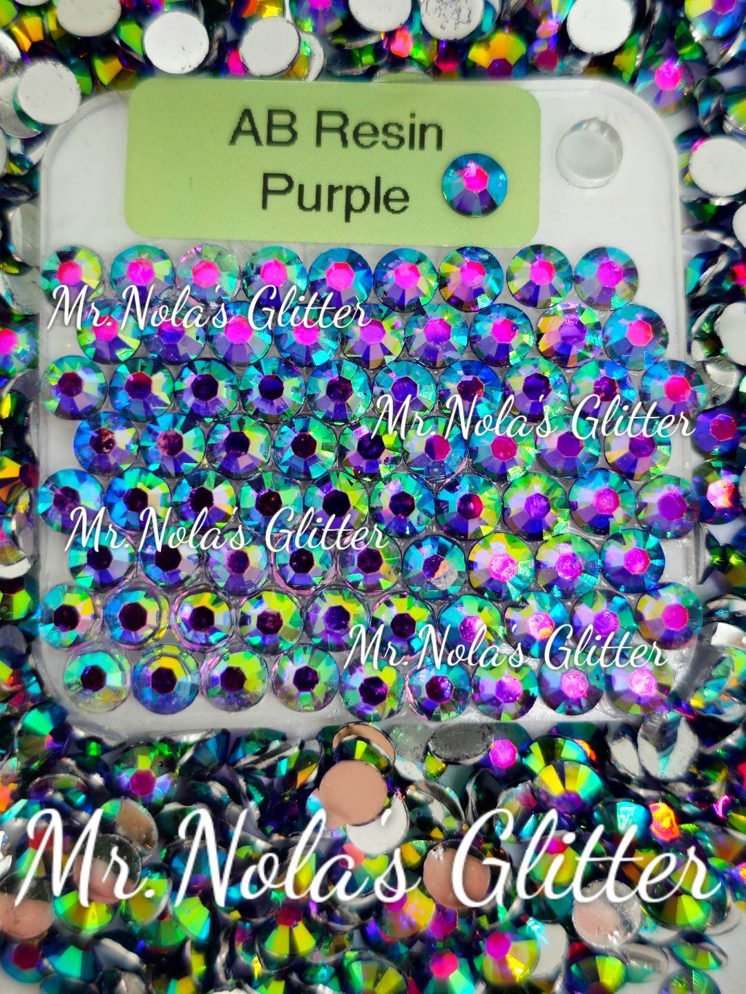 MNG Rocks AB Resin Purple