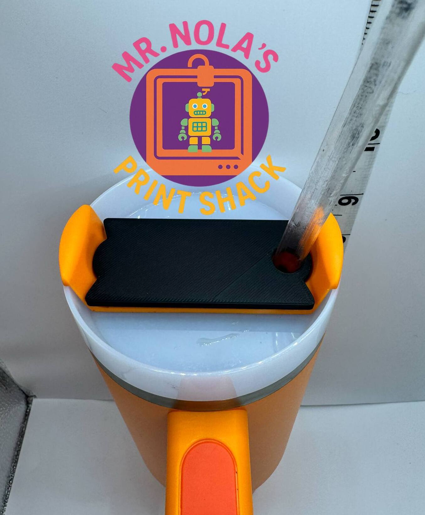 Print Shack 3D Printed Name Plates for 30oz and 40oz