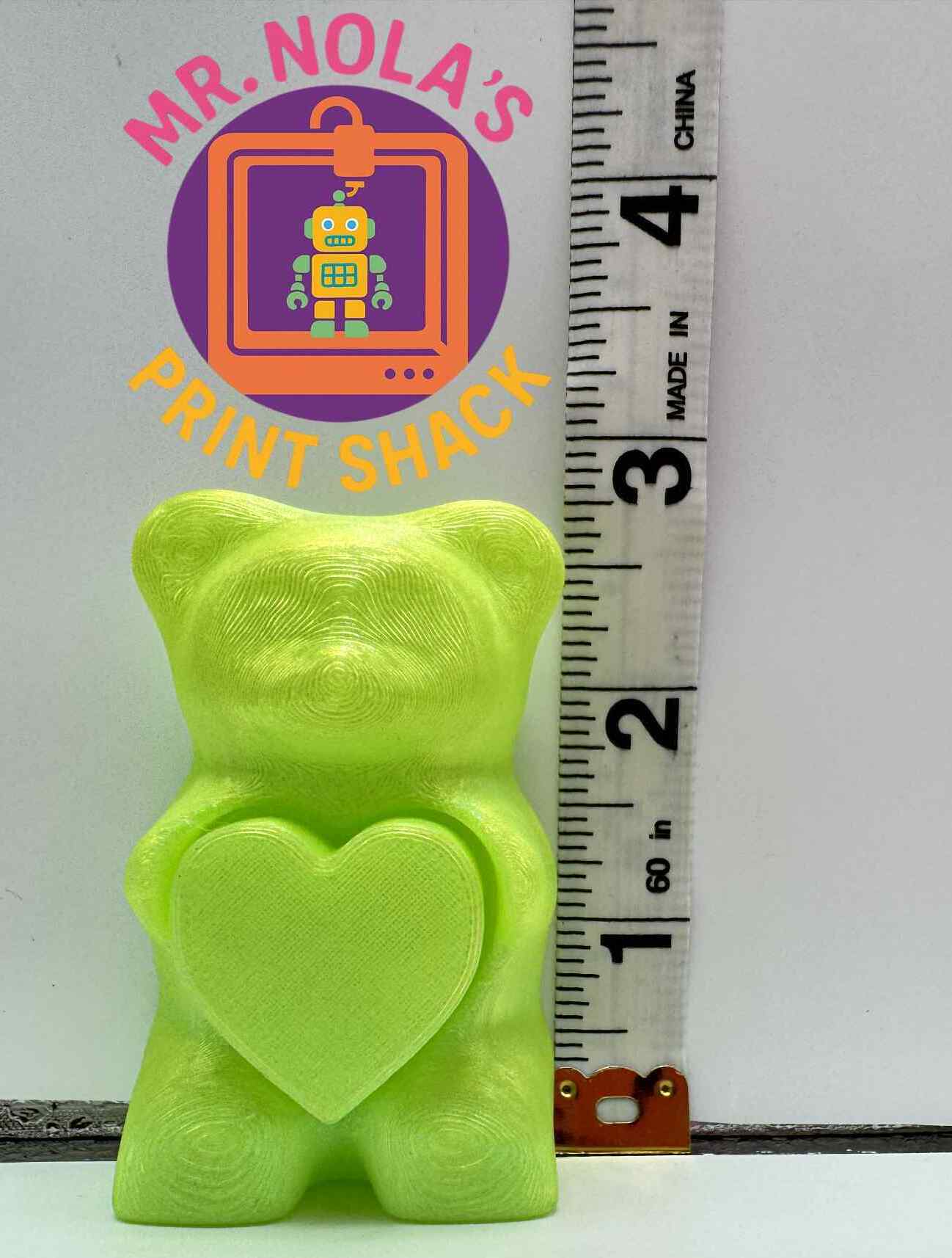 Print Shack 3D Printed Bad News Bears: Gummy Mayhem Edition