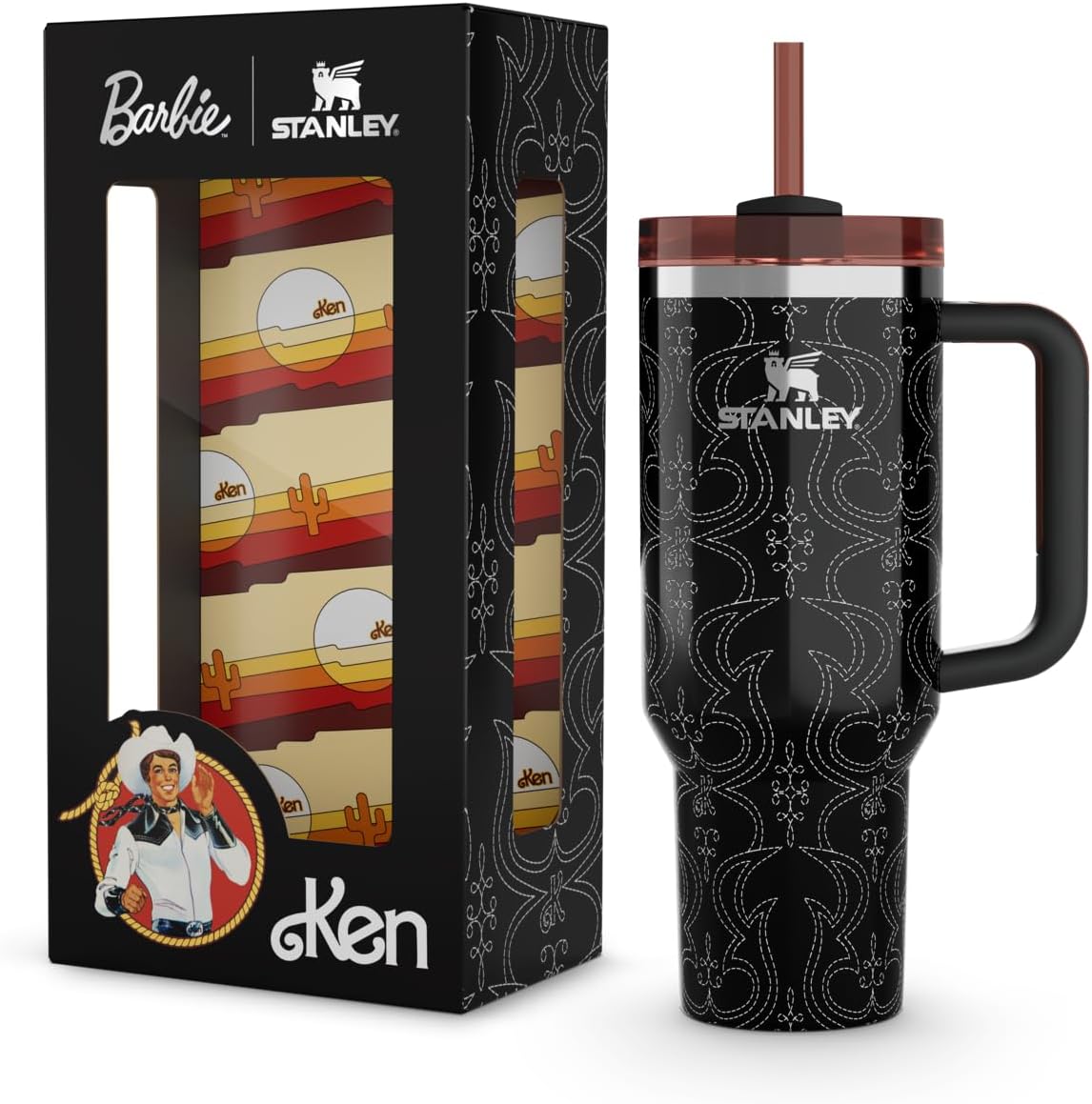 CO Stanley x Barbie™ ’80s Western Ken Quencher 40 Oz