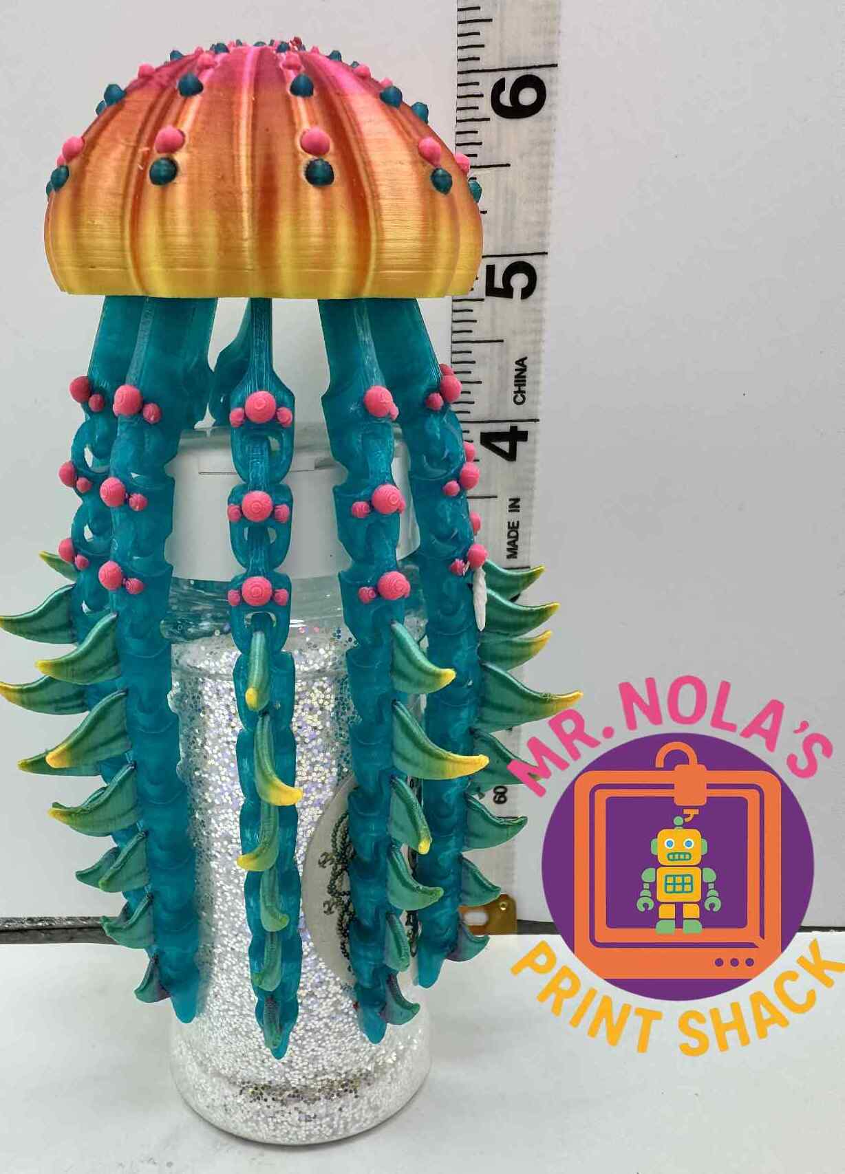 Print Shack 3D Printed Tentaclique – Gilded Wing Academy Jelly Collection