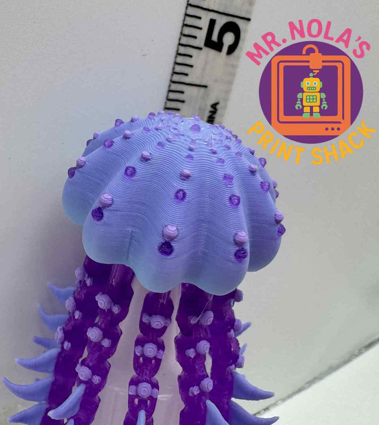 Print Shack 3D Printed Tentaclique – Gilded Wing Academy Jelly Collection