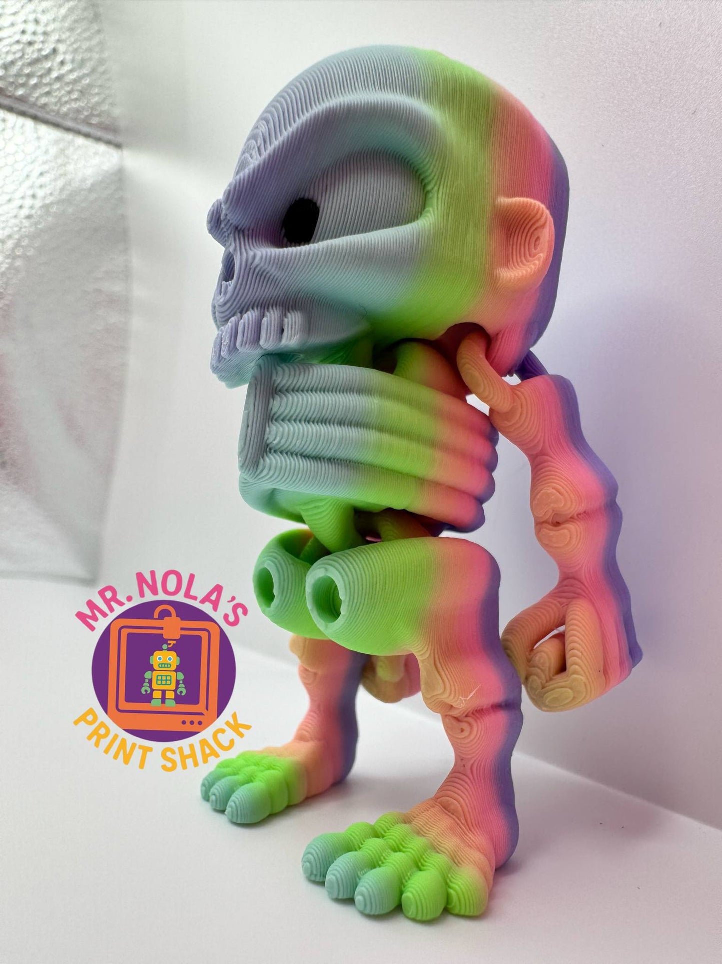 Print Shack 3D Printed Grumpy Old Bone