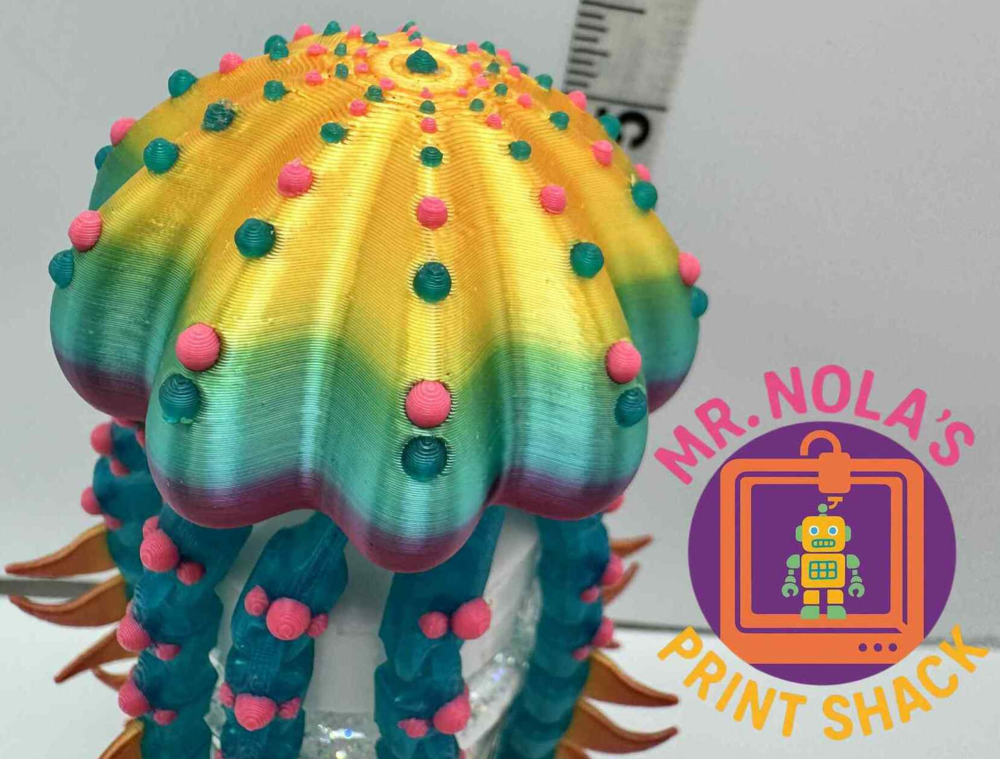 Print Shack 3D Printed Tentaclique – Gilded Wing Academy Jelly Collection