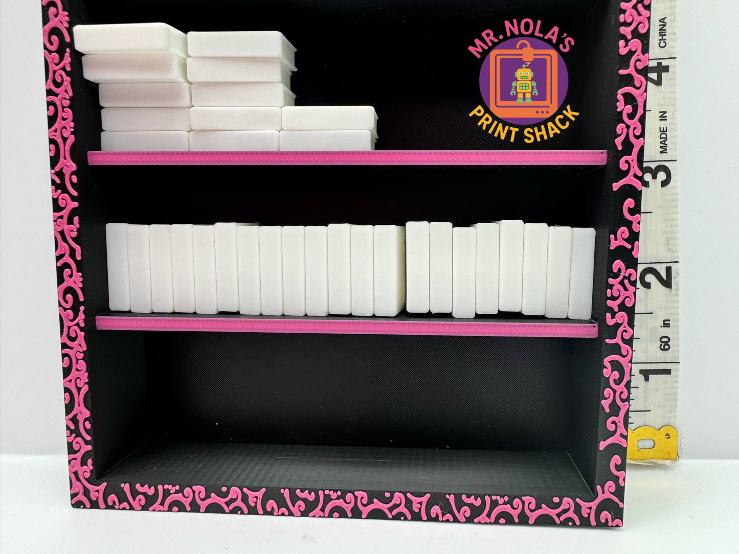 Print Shack 3D Printed Mini Blank Books for Book Case
