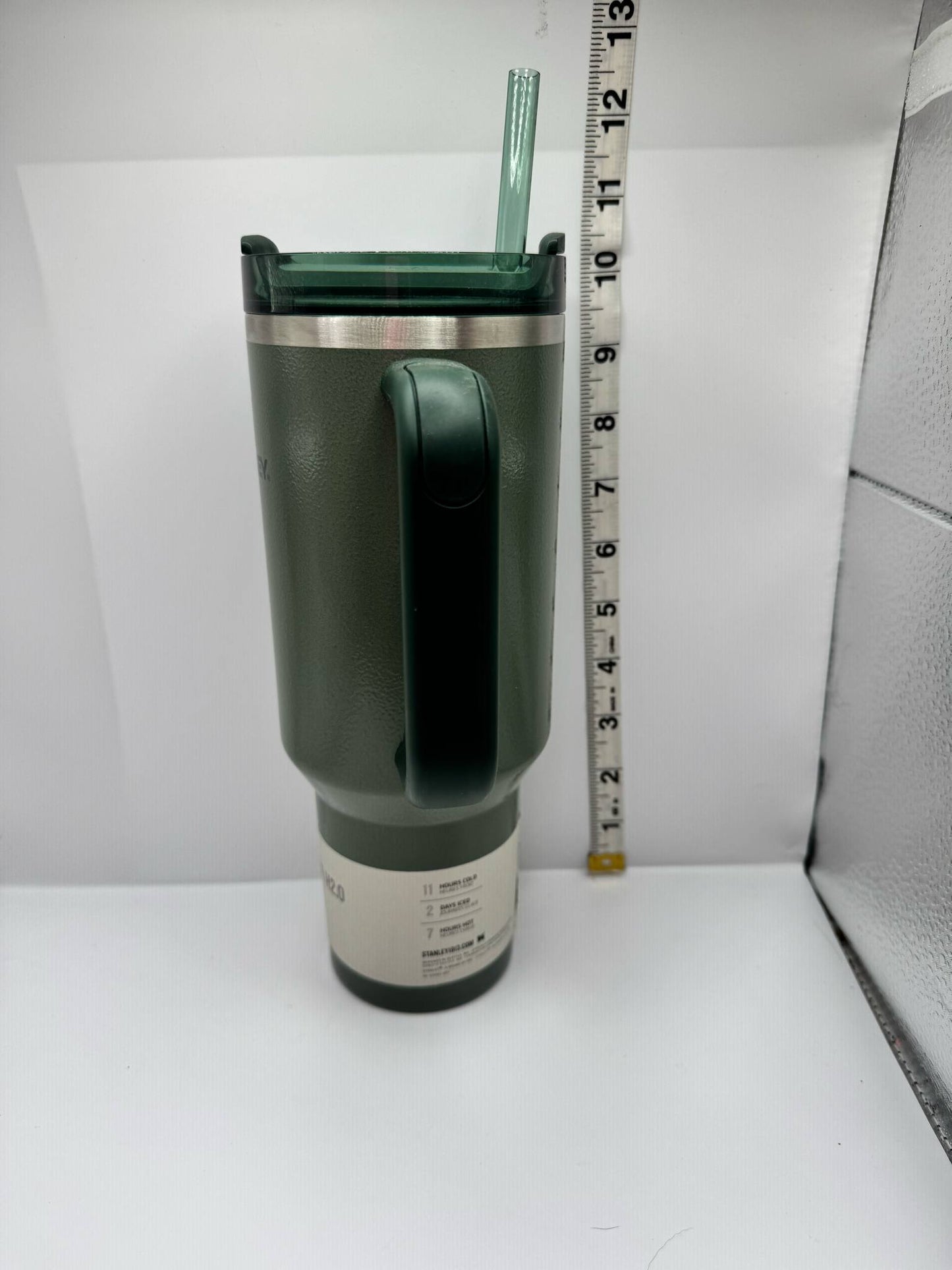 STANLEY THE QUENCHER H2.0 FLOWSTATE TUMBLER | 40 OZ HAMMERTONE GREEN LIMITED EDITION