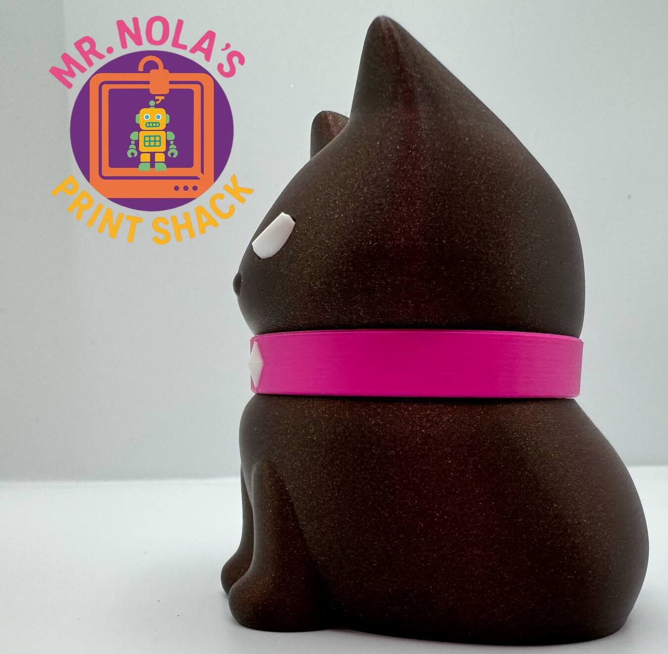 Print Shack 3D Printed Super Secret Cat Vault