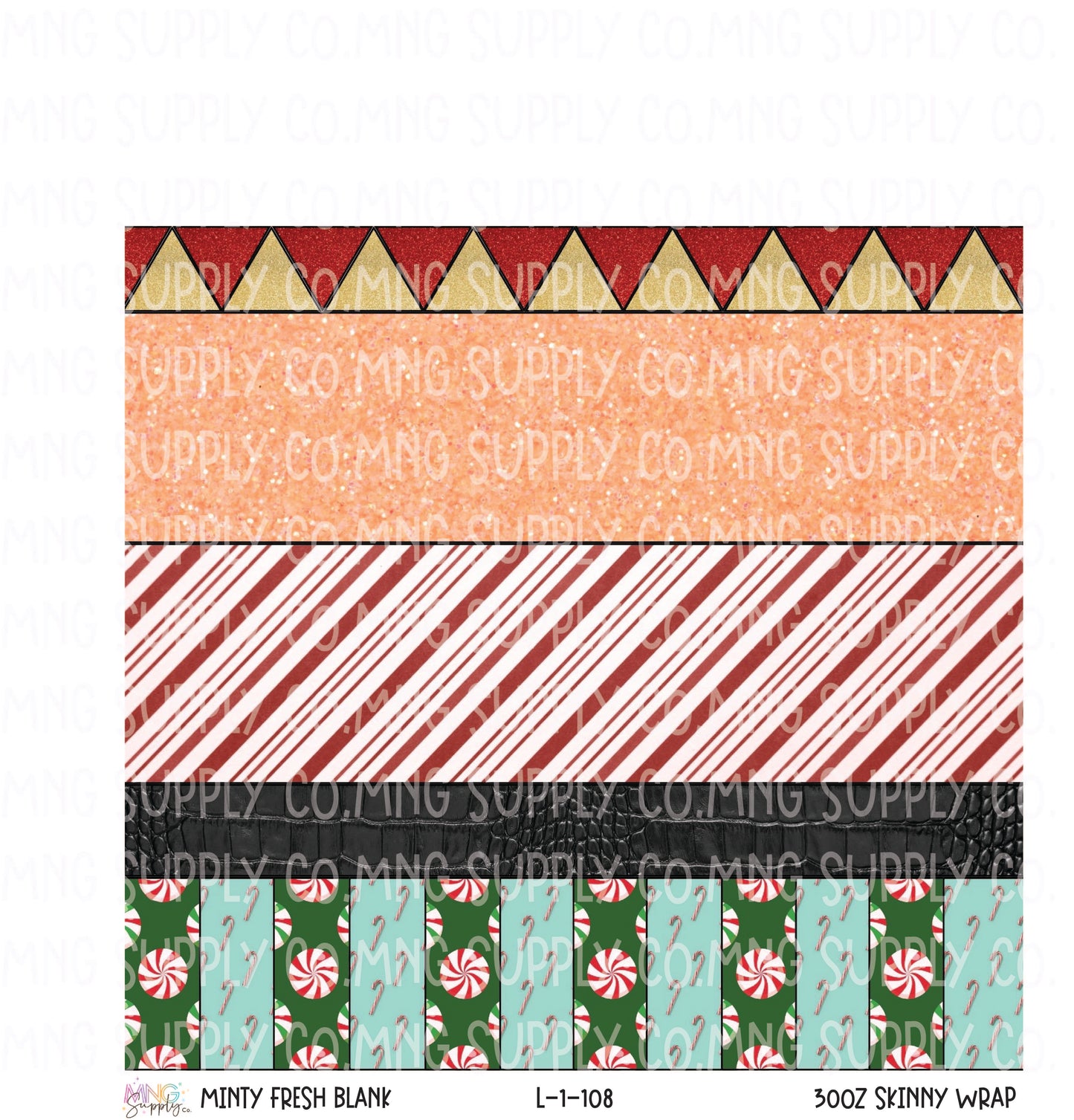 MNG Supply Sticky Sheet Minty Fresh 30oz Skinny