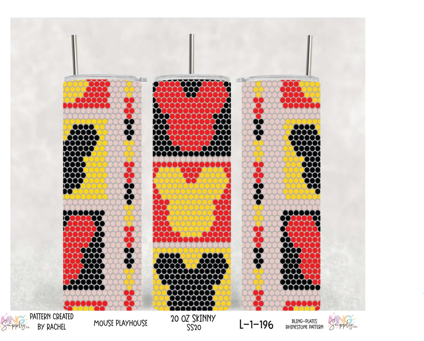 Bling Plate Bundle Mouse Playhouse