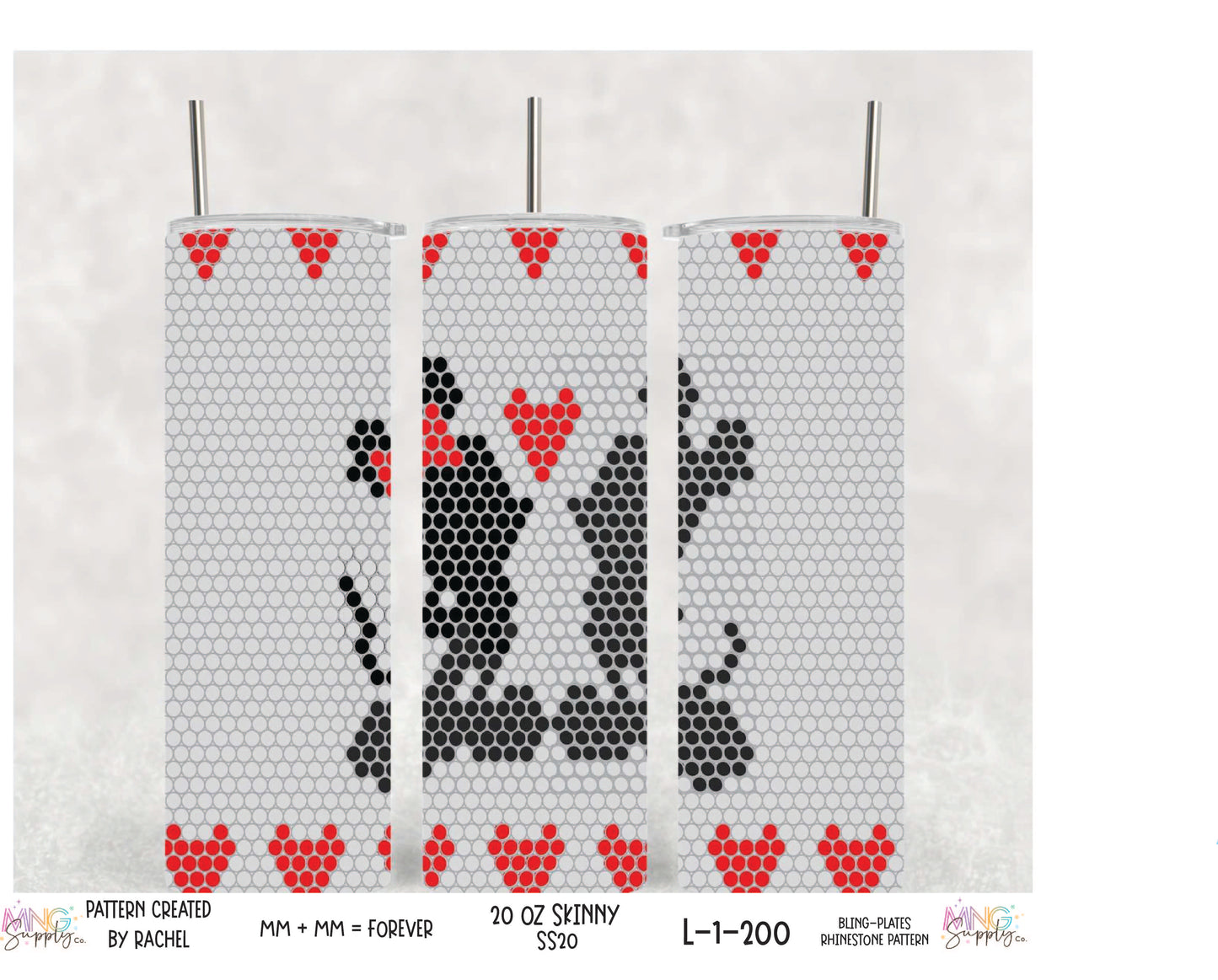 Bling Plate Bundle M+M Forever