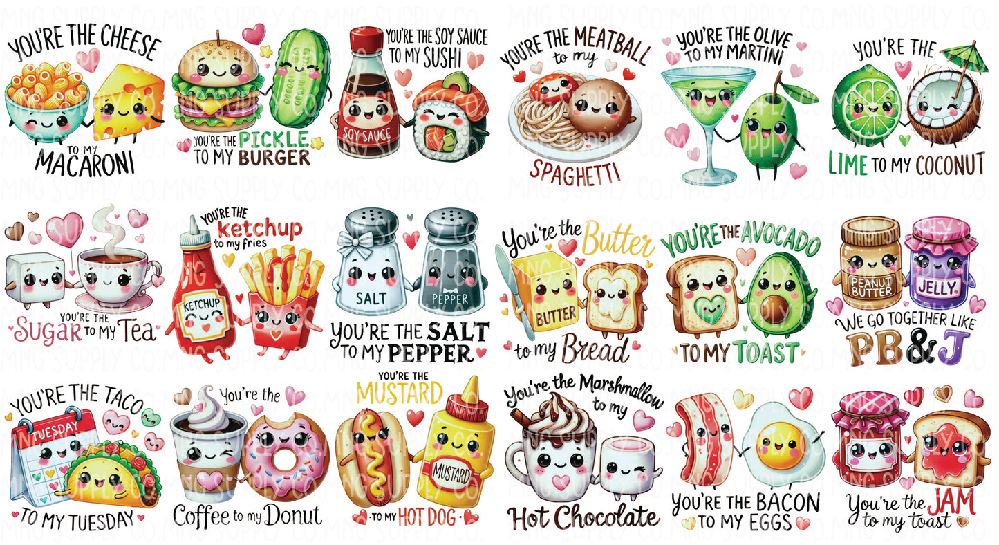 Love Pairs Pre-Built Gang Sheet NO TM