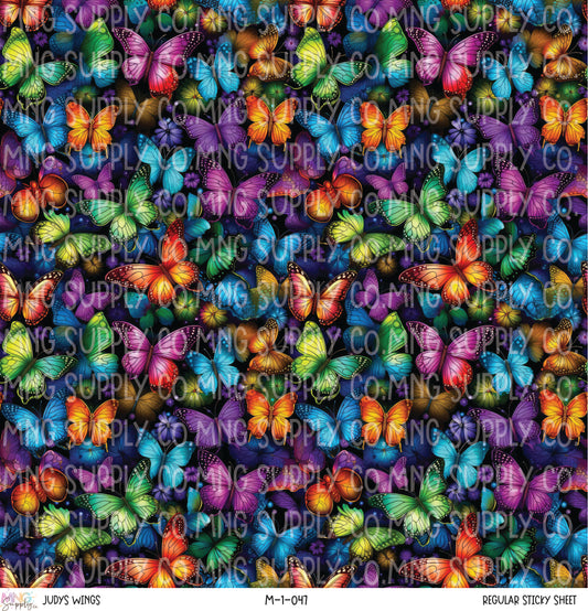 MNG Supply Sticky Sheet Judy's Wings