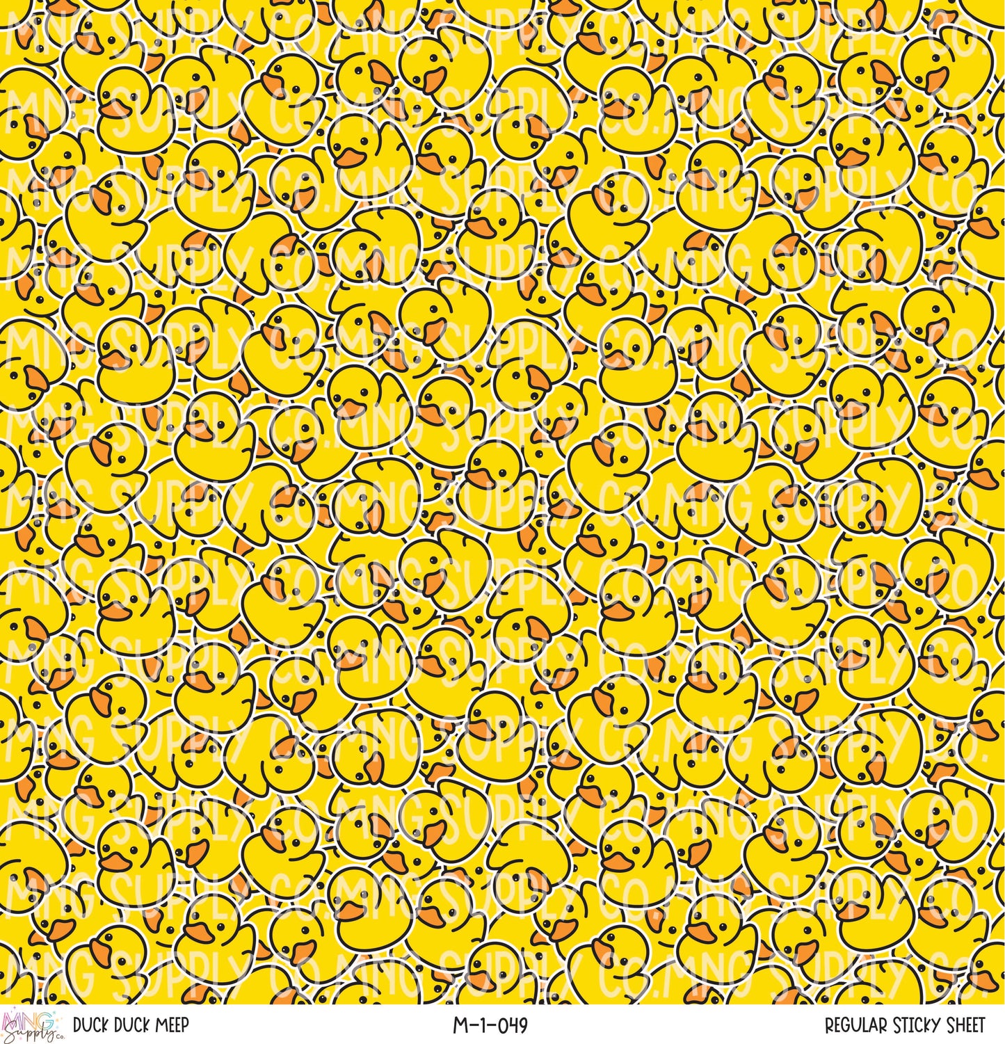 MNG Supply Sticky Sheet Duck Duck Meep