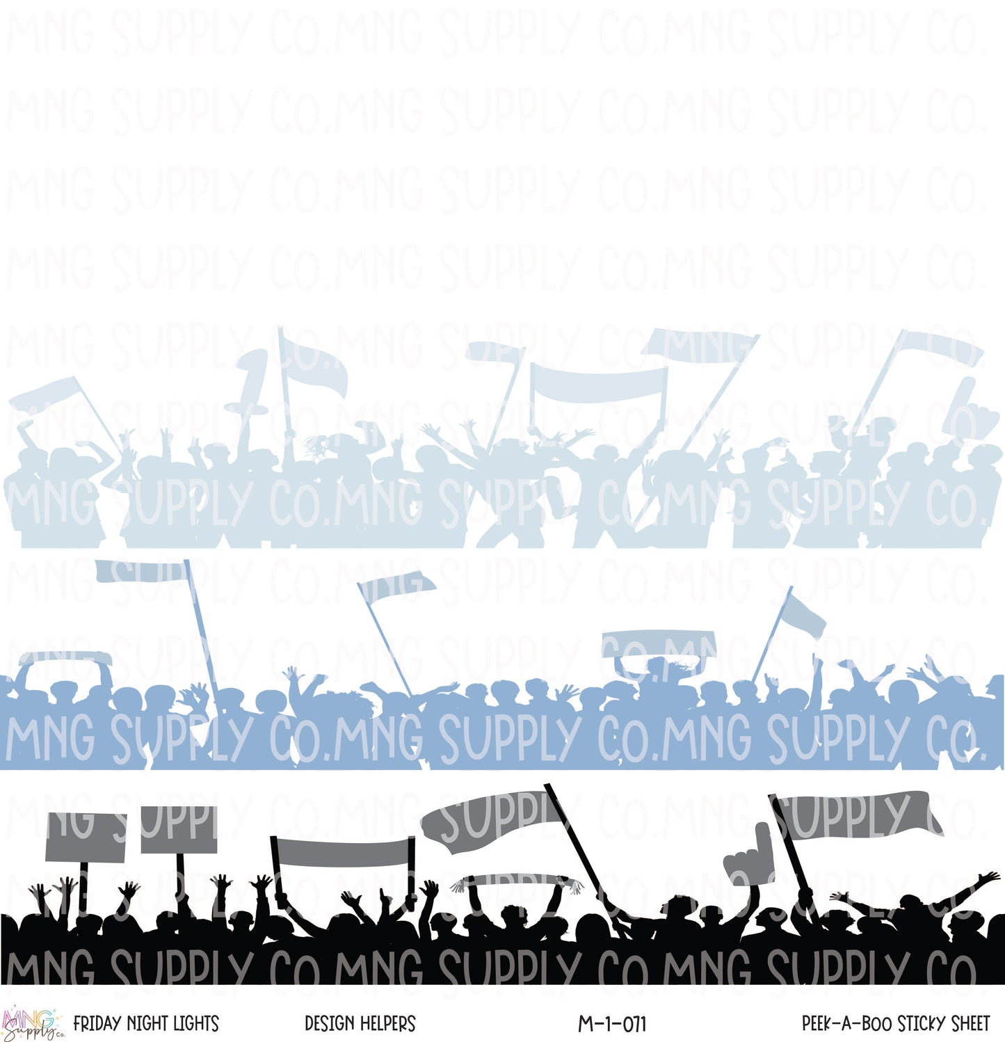 MNG Supply Sticky Sheet Friday Night Lights