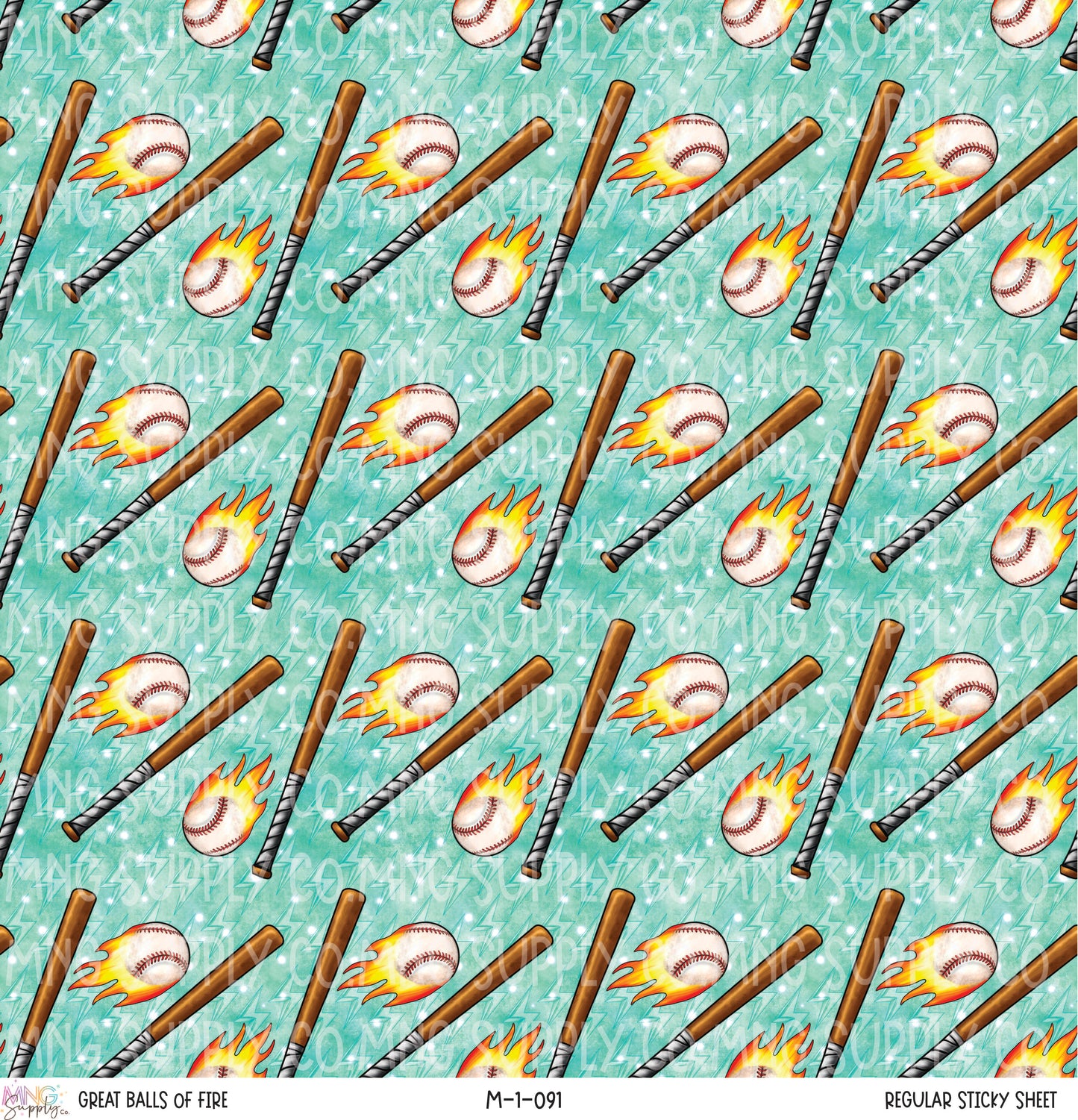 MNG Supply Sticky Sheet Great Balls of Fire