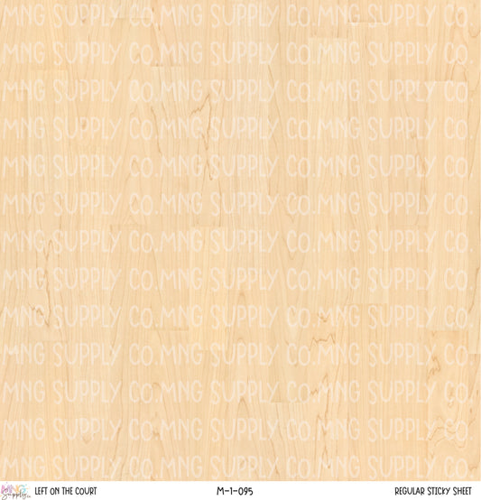 MNG Supply Sticky Sheet Left on the Court