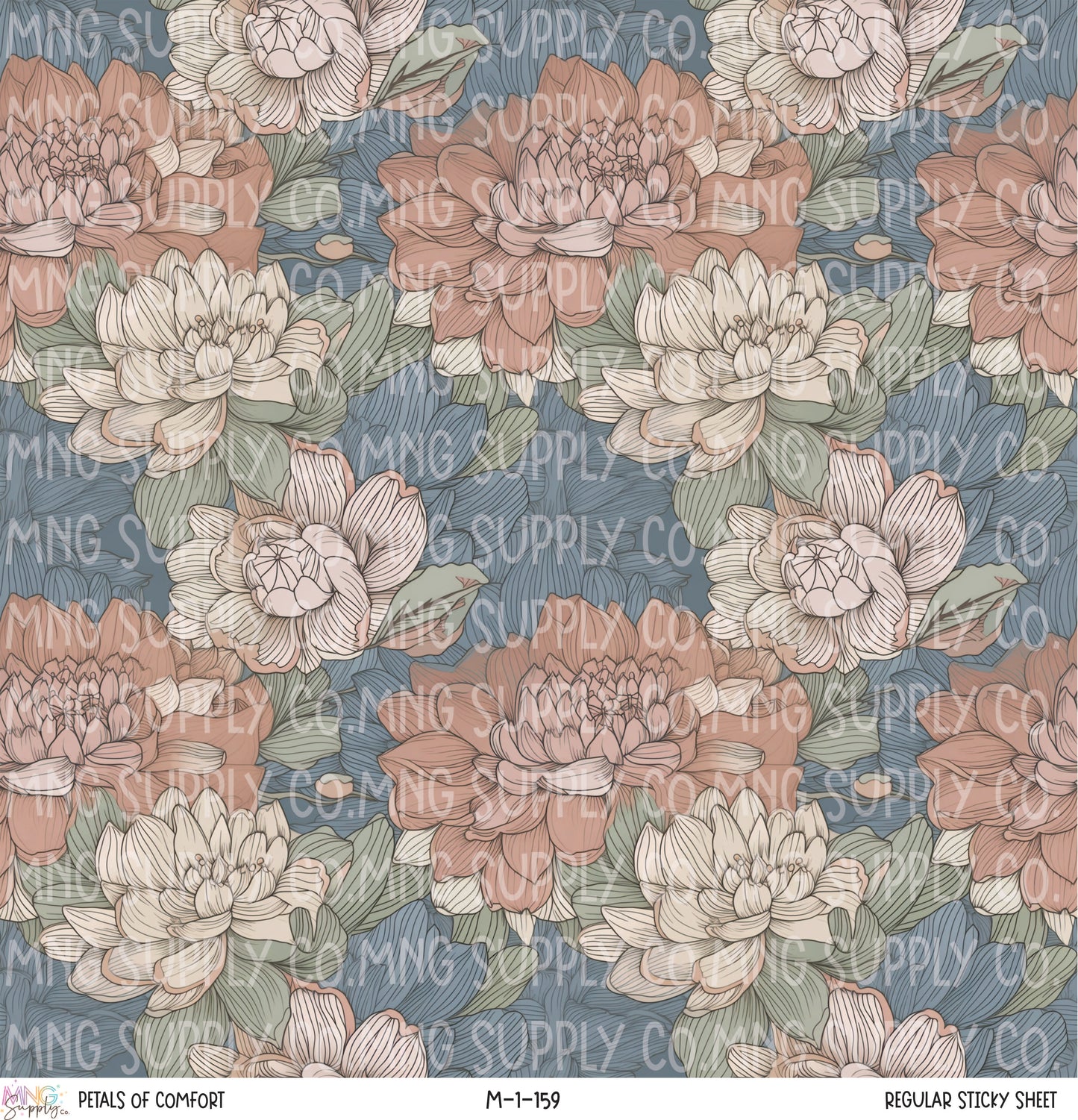 MNG Supply Sticky Sheet Petals of Comfort