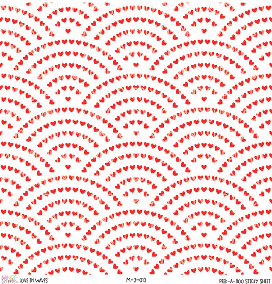 MNG Supply Sticky Sheet Love In Waves
