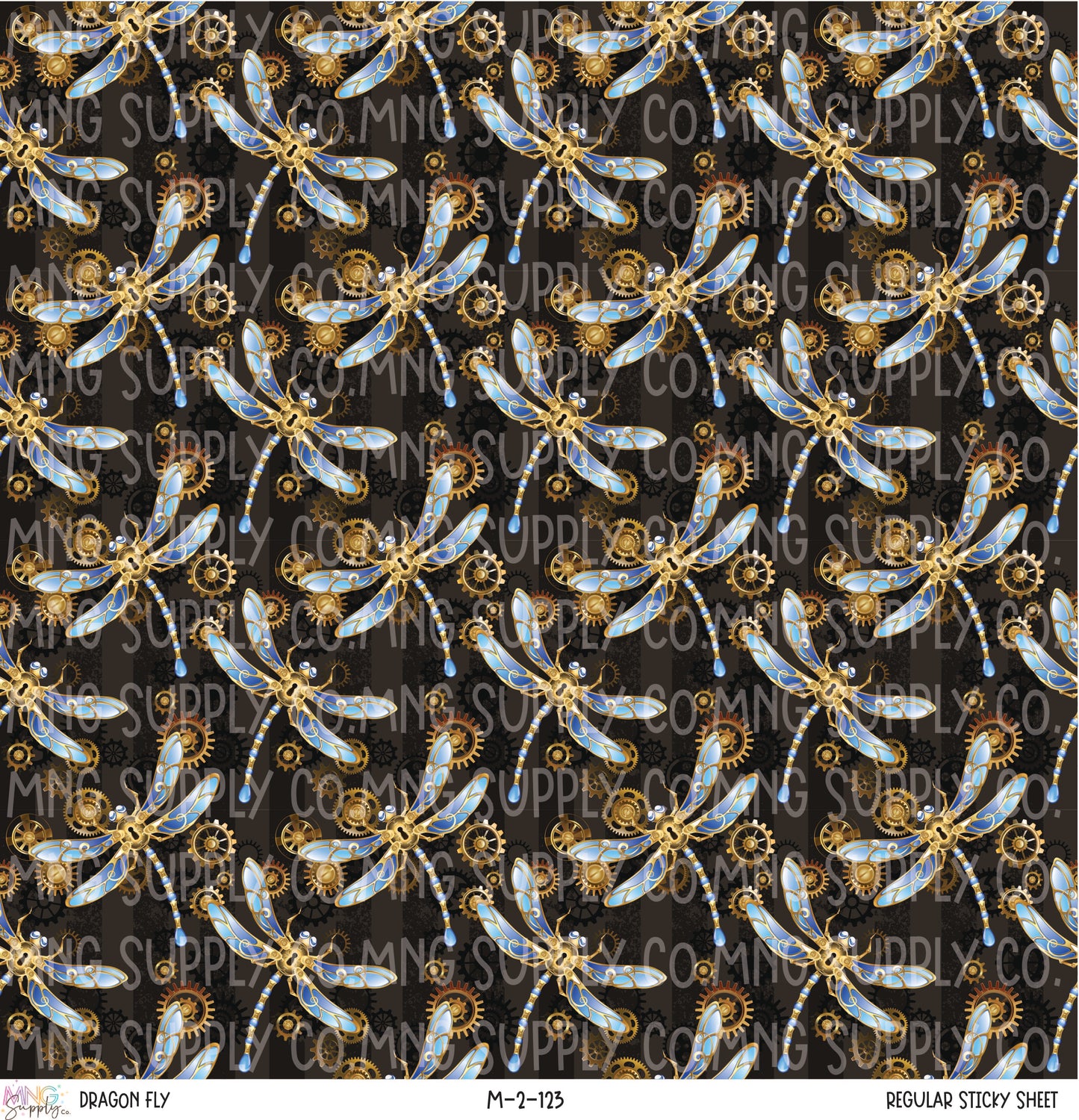 MNG Supply Sticky Sheet Dragon Fly