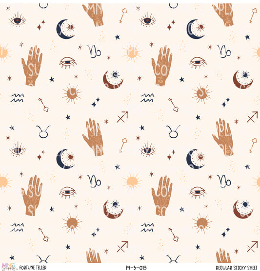 MNG Supply Sticky Sheet Fortune Teller