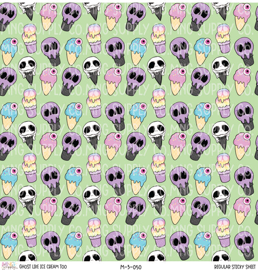 MNG Supply Sticky Sheet Ghost Like Ice Cream Too