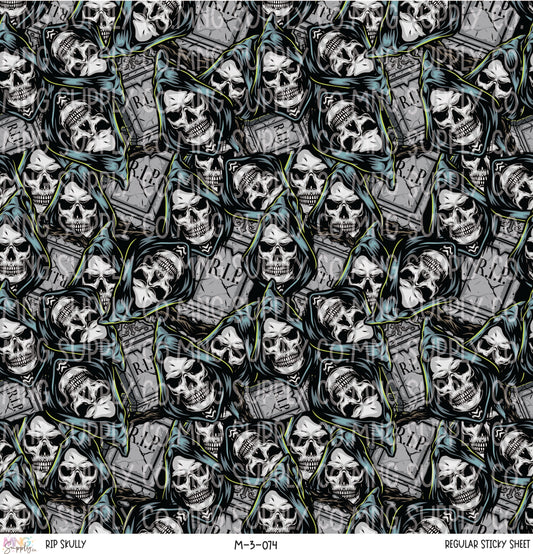 MNG Supply Sticky Sheet RIP Skully