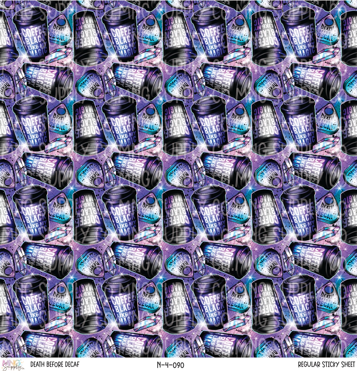 MNG Supply Sticky Sheet Death Before Decaf