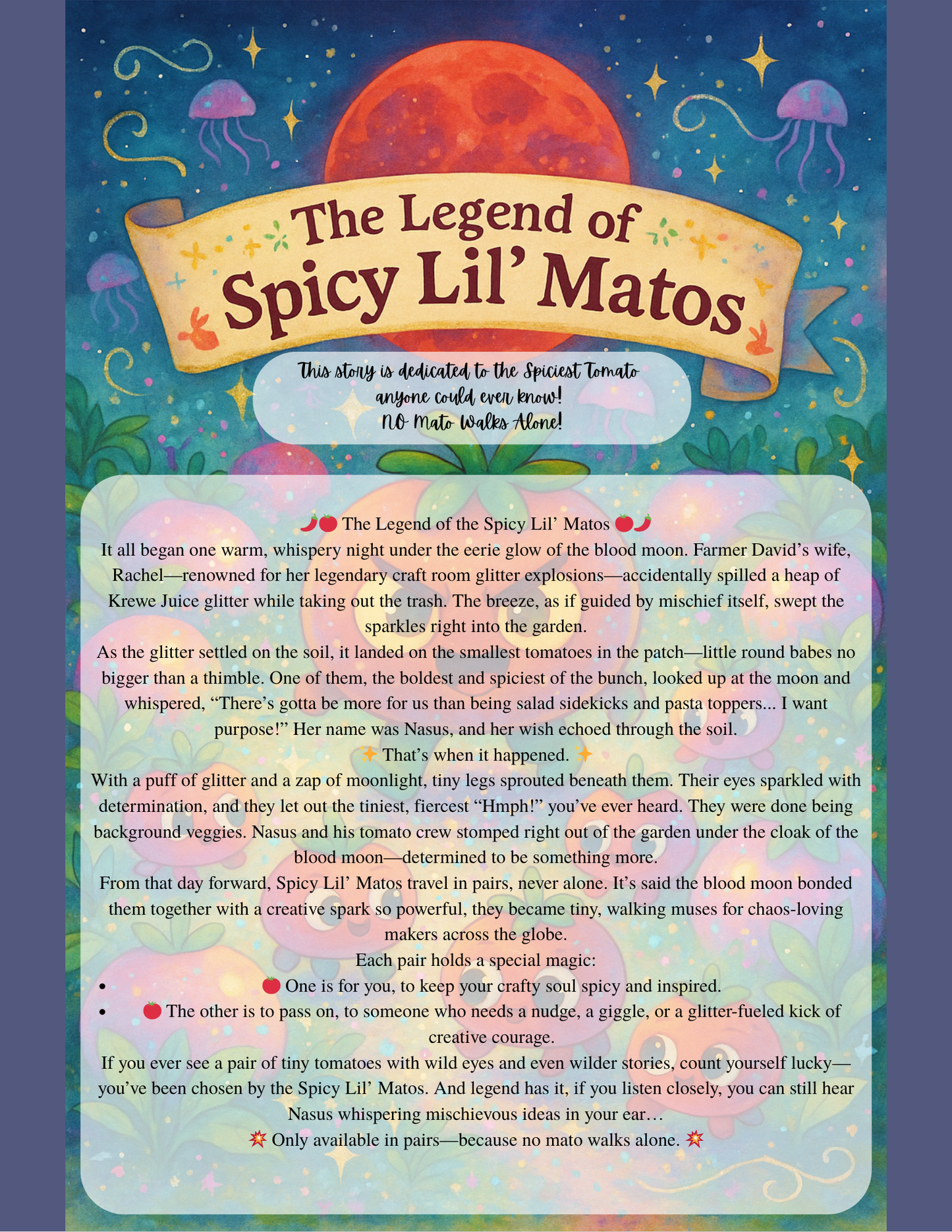 Print Shack 3D Printed Spicy Lil'Matos