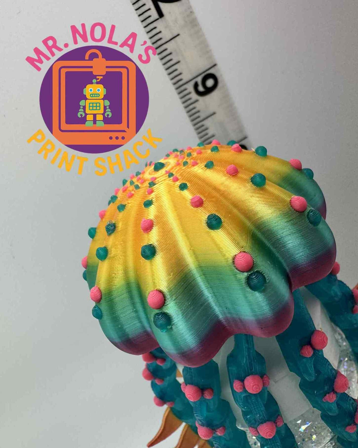 Print Shack 3D Printed Tentaclique – Gilded Wing Academy Jelly Collection