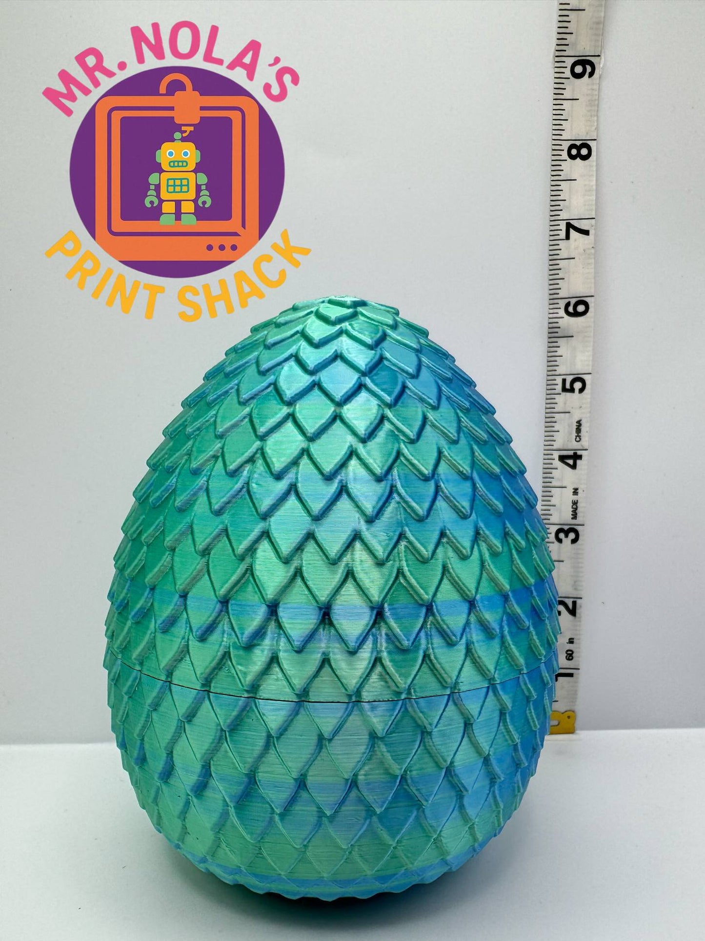 Print Shack 3D Printed Mystery Dragon Egg