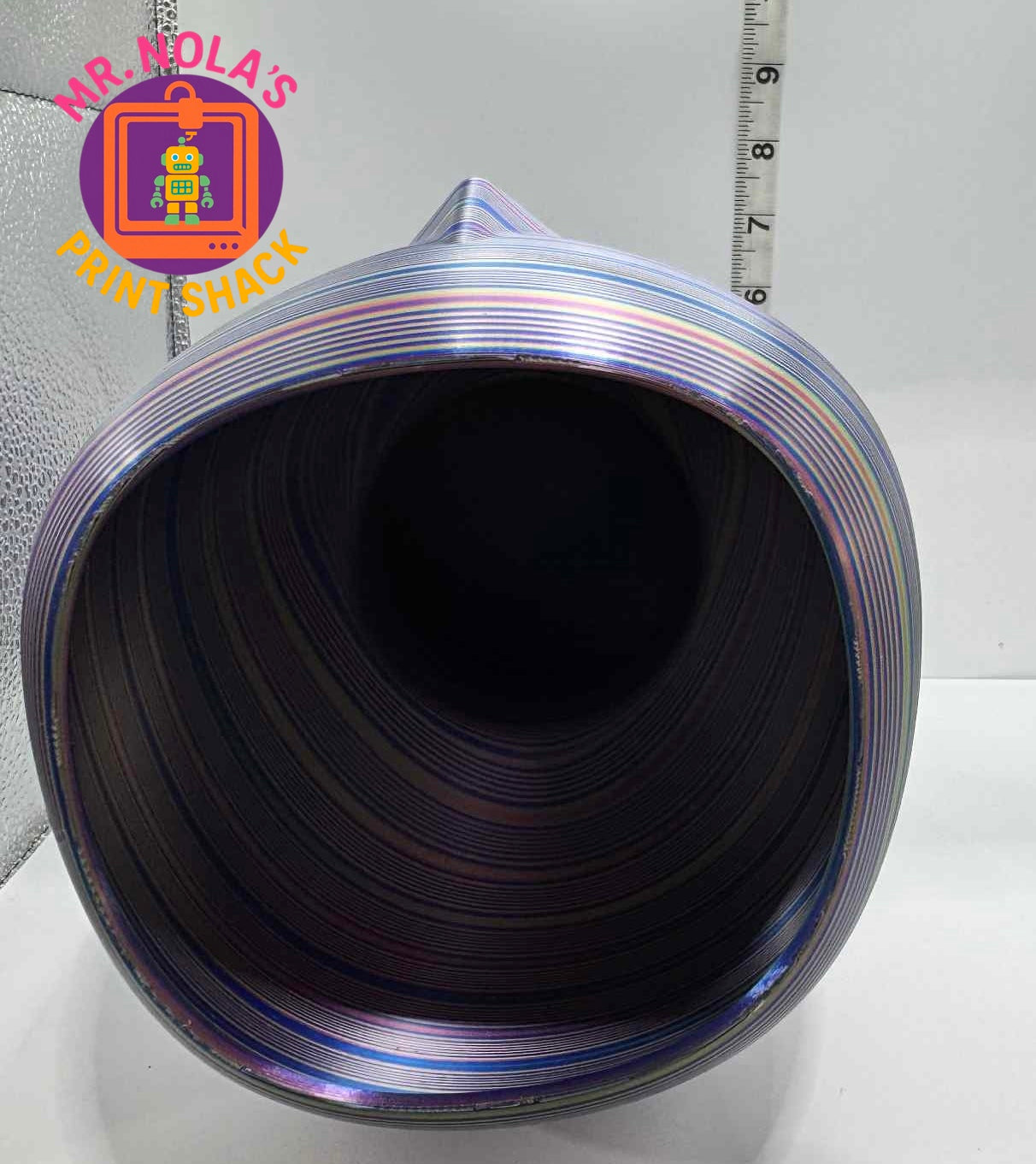 Print Shack 3D Printed Groovius Maximus- XXL Vase