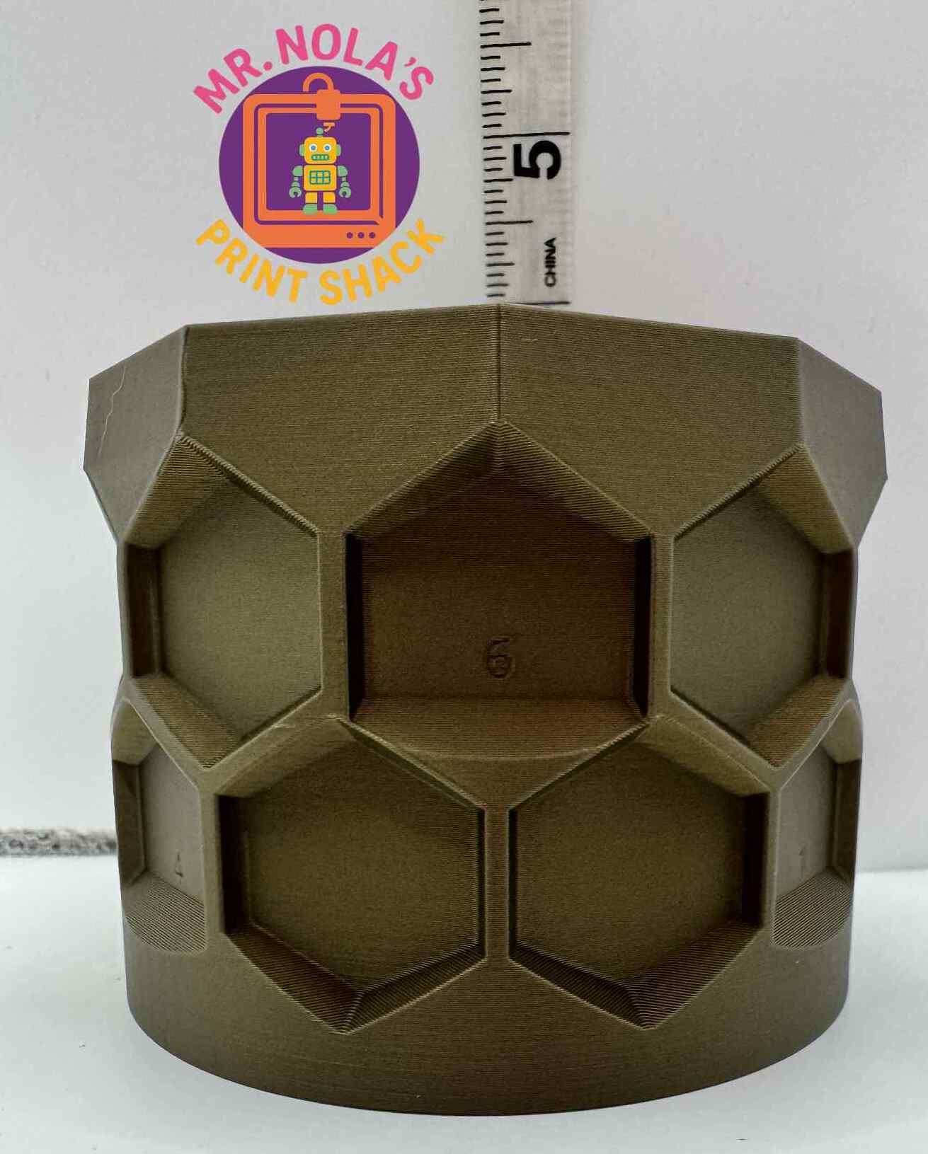 Print Shack 3D Printed Build-A-Buzz Honeycomb Planter Kit