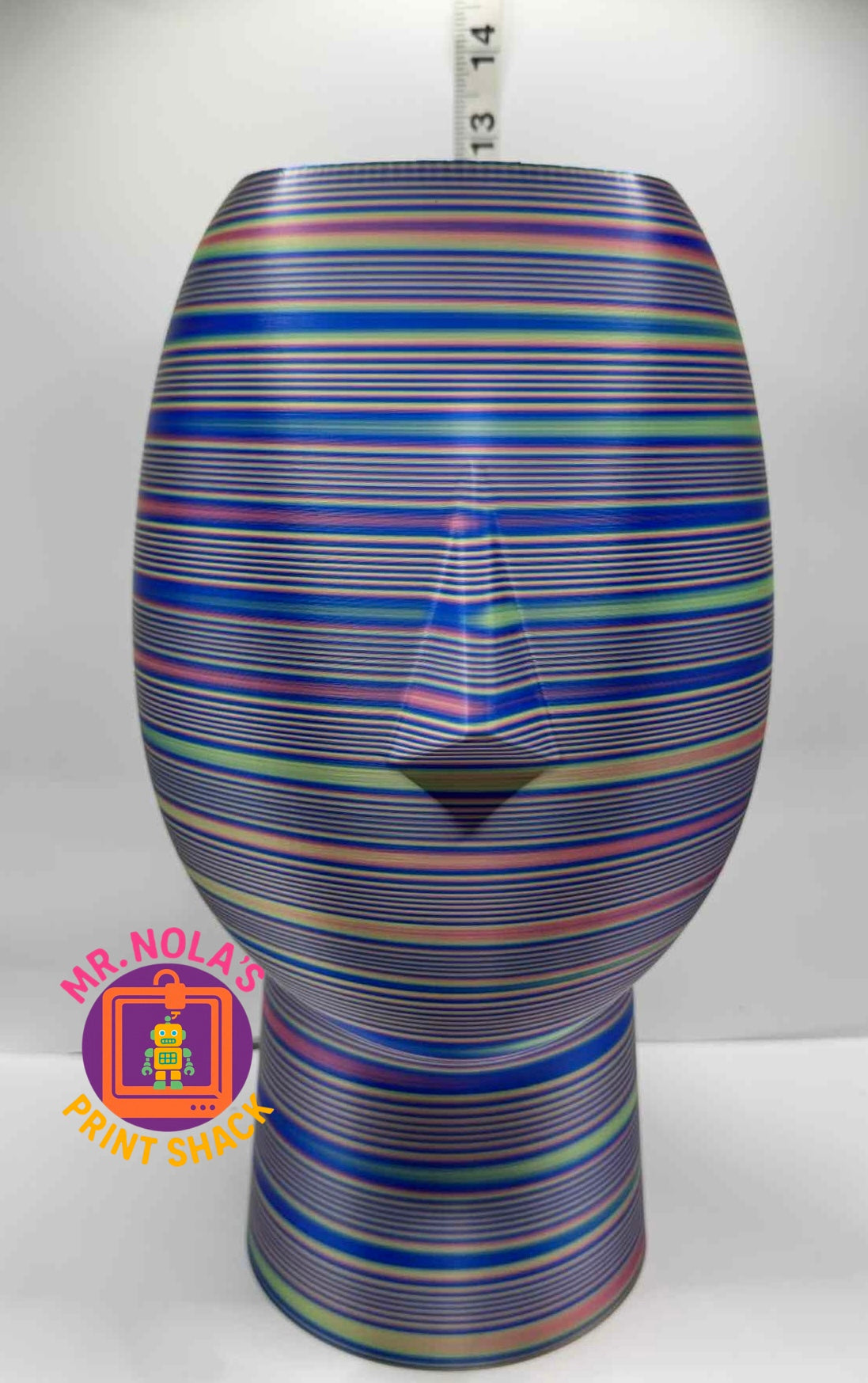 Print Shack 3D Printed Groovius Maximus- XXL Vase