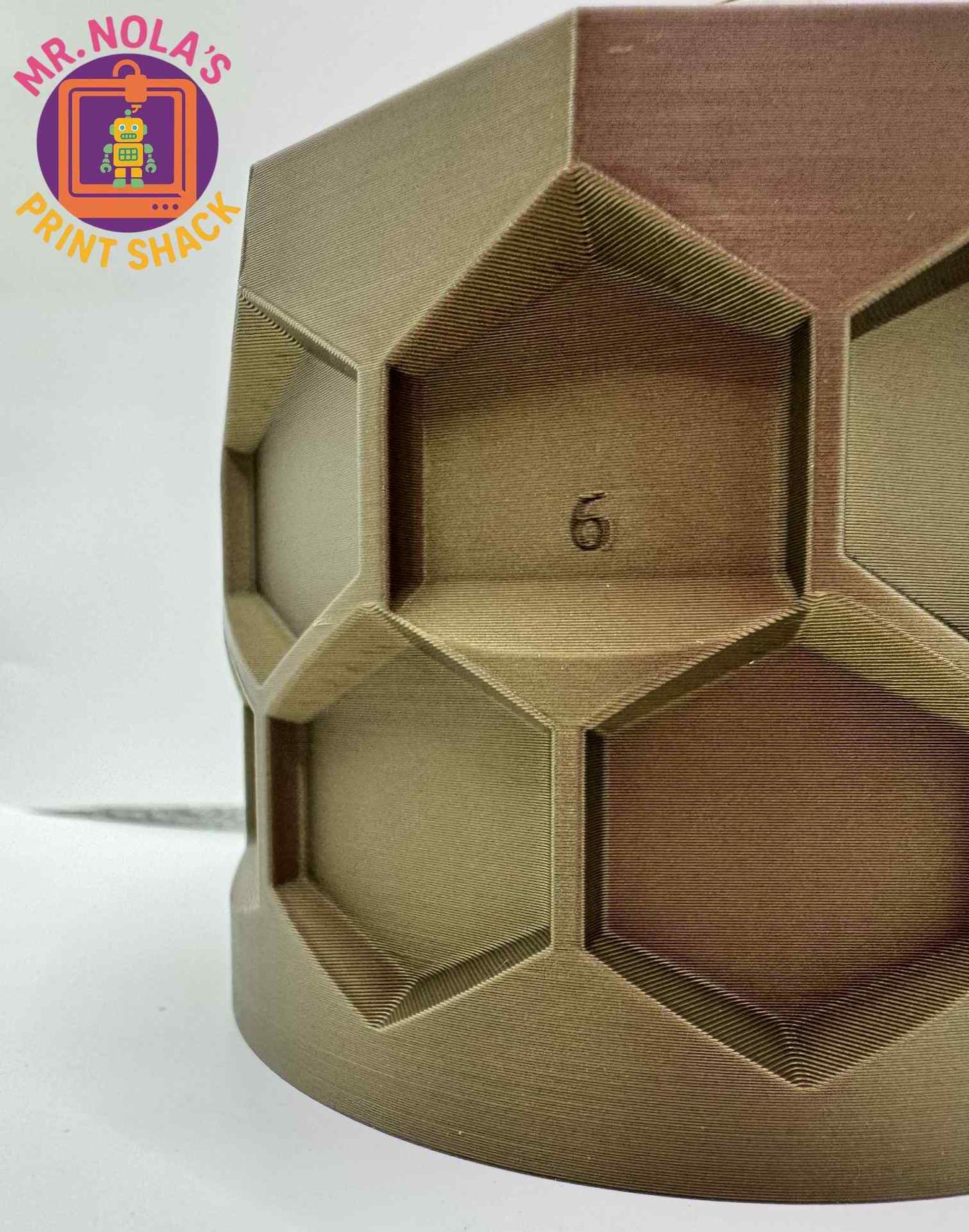 Print Shack 3D Printed Build-A-Buzz Honeycomb Planter Kit