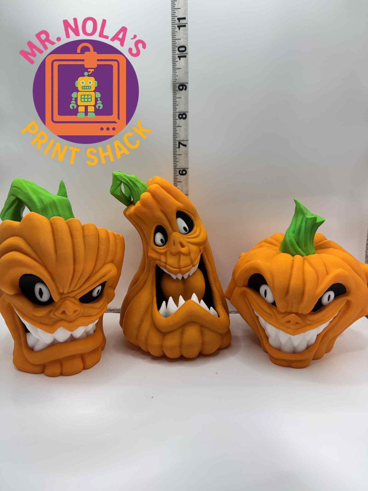 Print Shack 3D Printed Mischief Gourds Trio