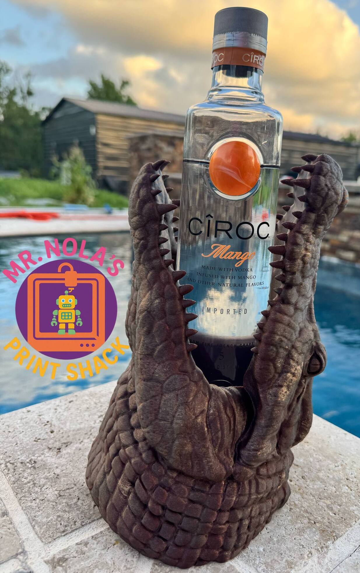 Print Shack 3D Printed Gnarles The Gator Gripper