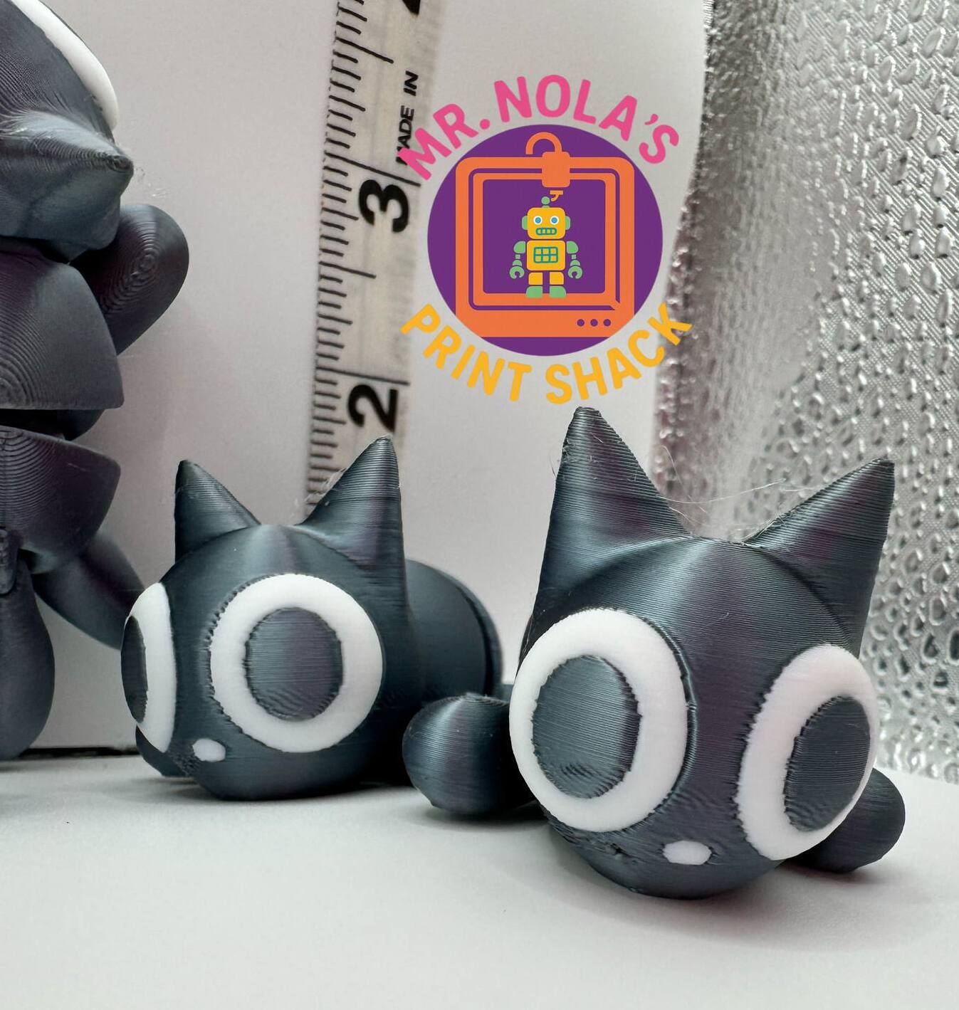 Print Shack 3D Printed Almost Void Kitties