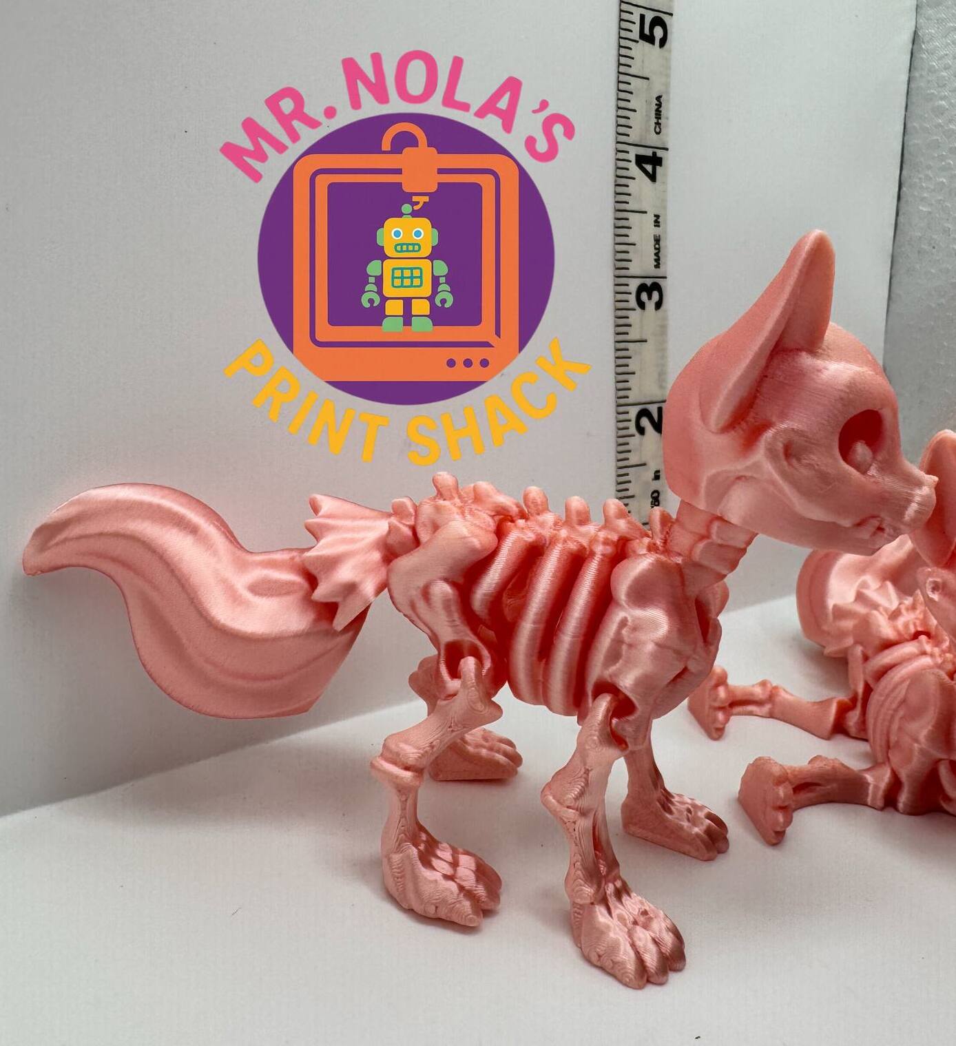 Print Shack 3D Printed Gloomella, The Softcore Skelly