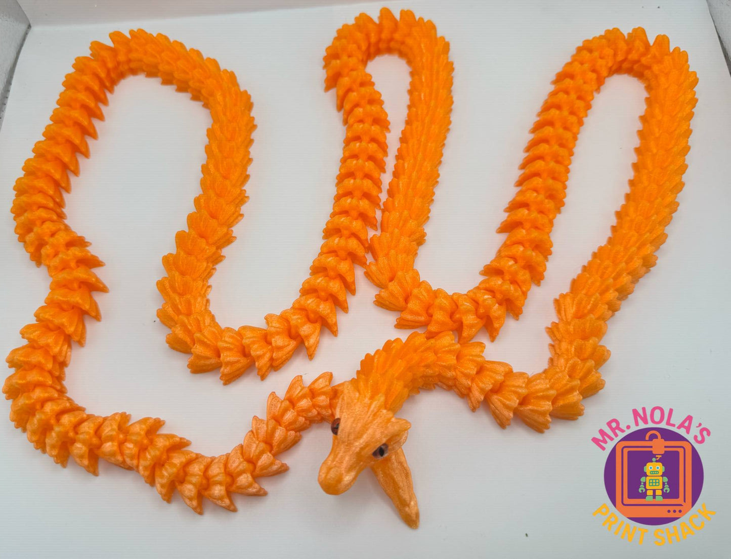Print Shack 3D Printed Big Daddy Spike, 5 Foot Long Dragon