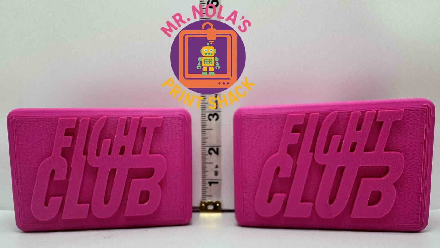 Print Shack 3D Printed Fight Club Travel Soap Container