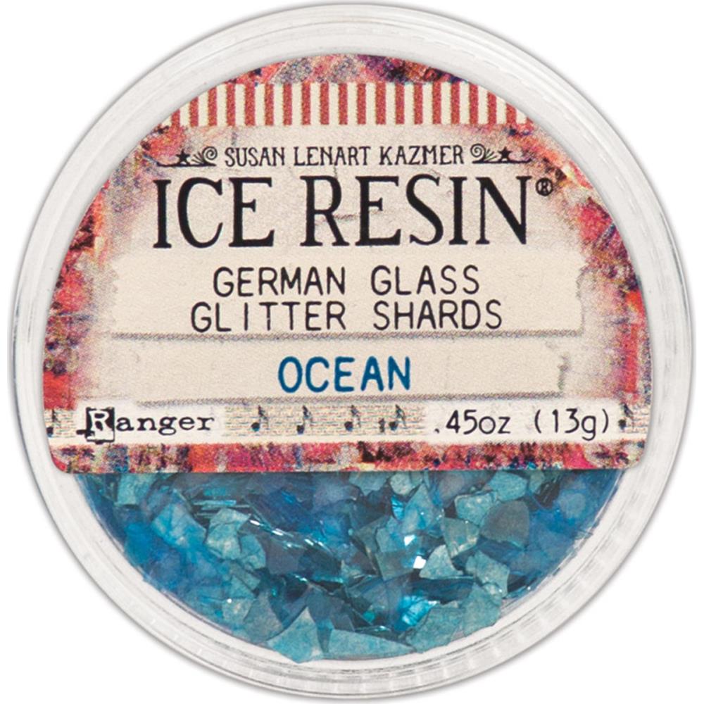 Ice Resin Glass Glitter-German Glass Glitter Shards