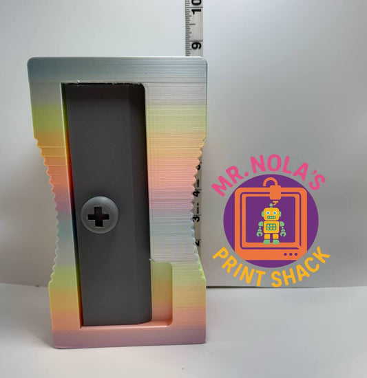 Print Shack  3D Printed Jumbo Pencil Sharpener Desk Caddy