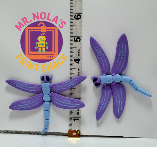 Print Shack  3D Printed Dazzlewing The Dragonfly