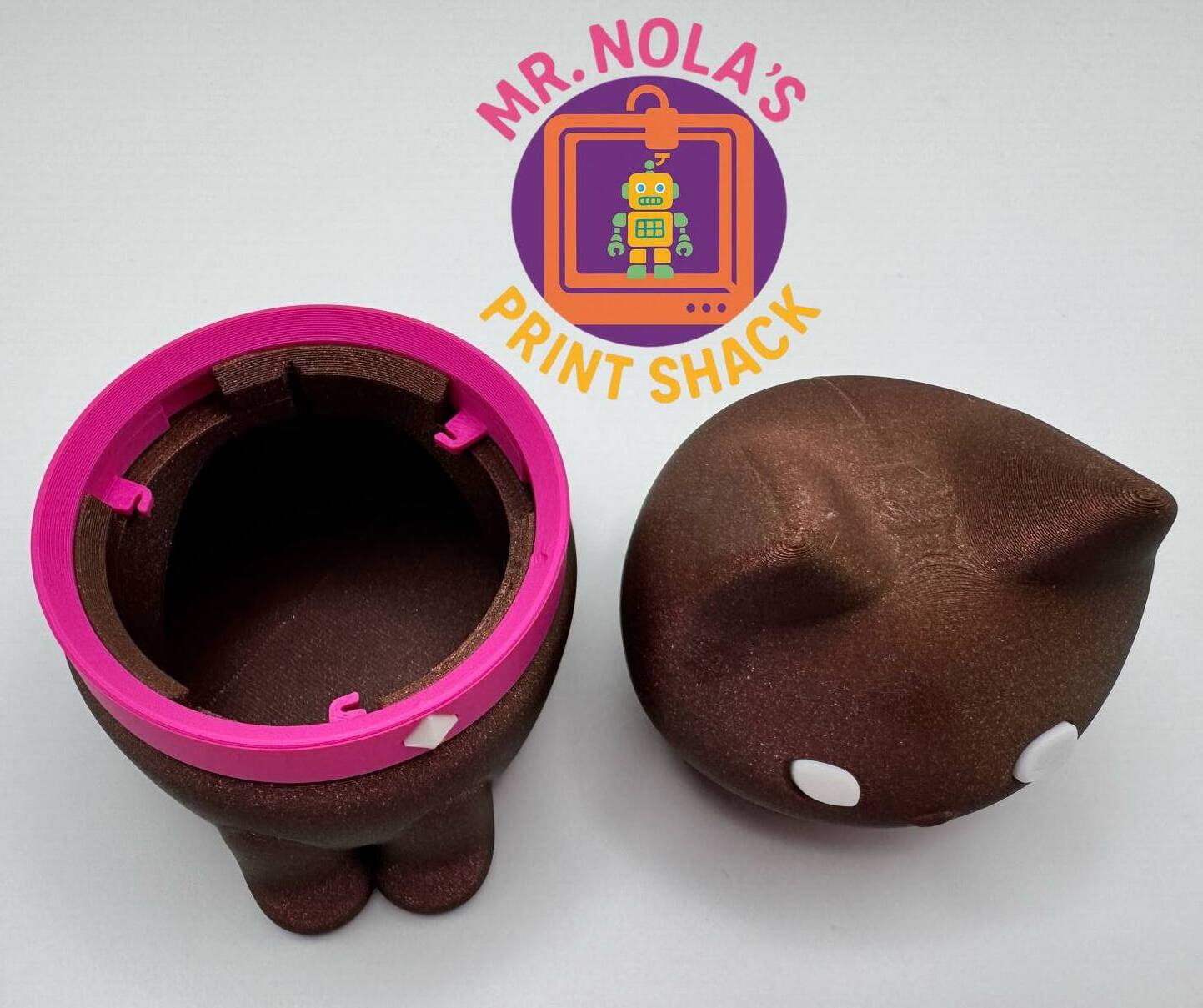 Print Shack  3D Printed Super Secret Cat Vault